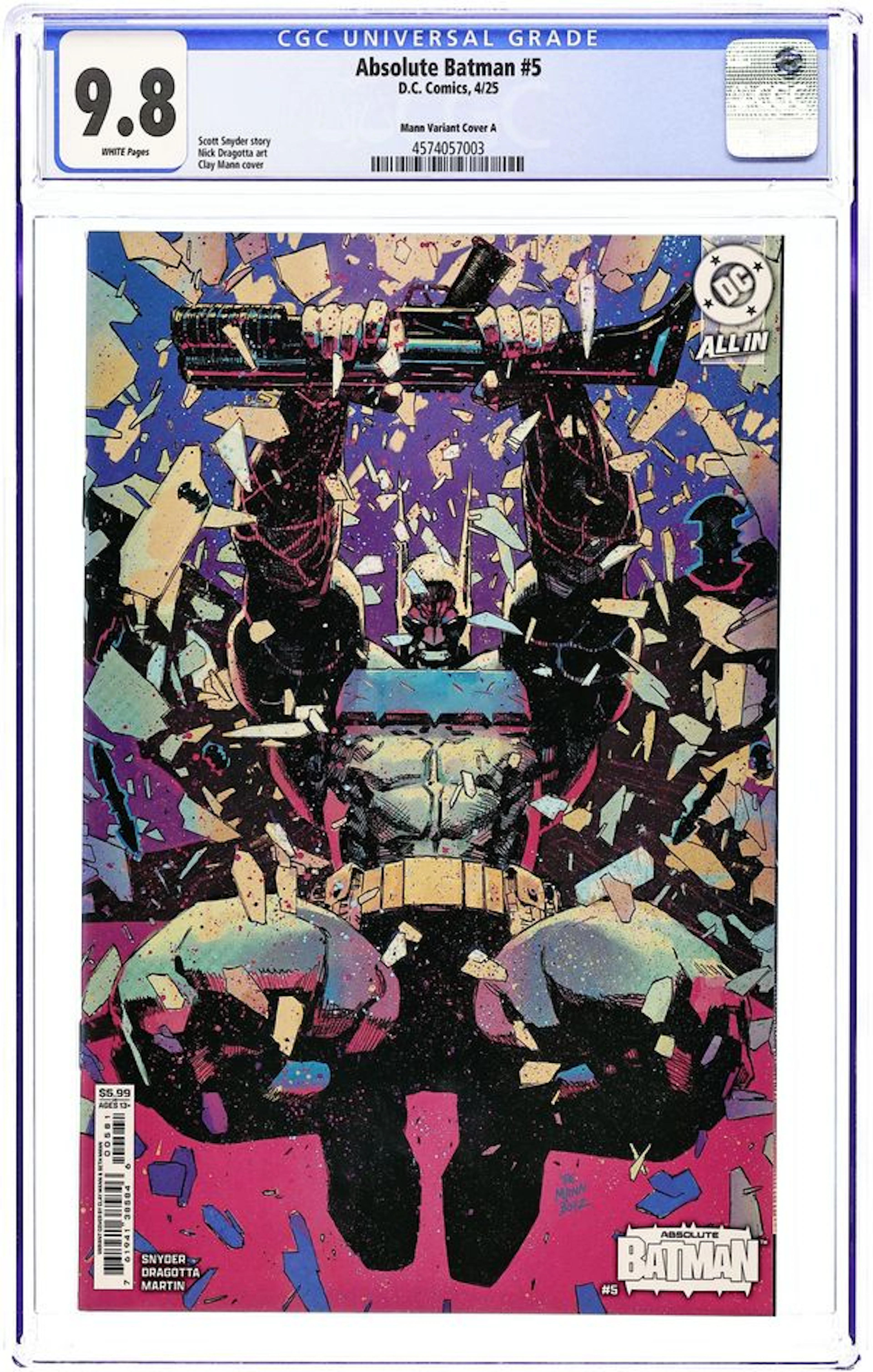 Absolute Batman (2024 DC) 5F CGC 9.8