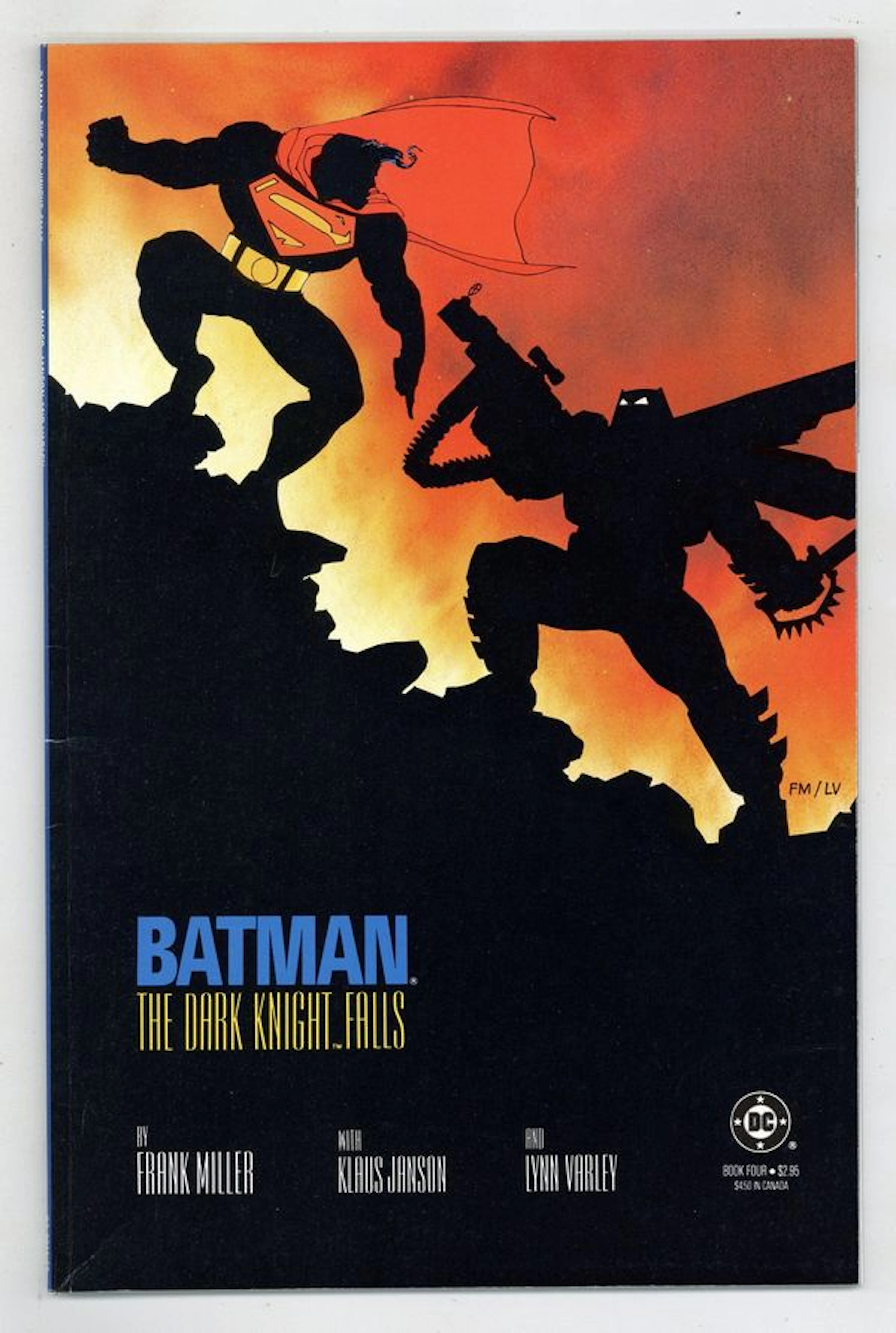 Batman The Dark Knight Returns (1986) 4-1ST FN/VF 7.0