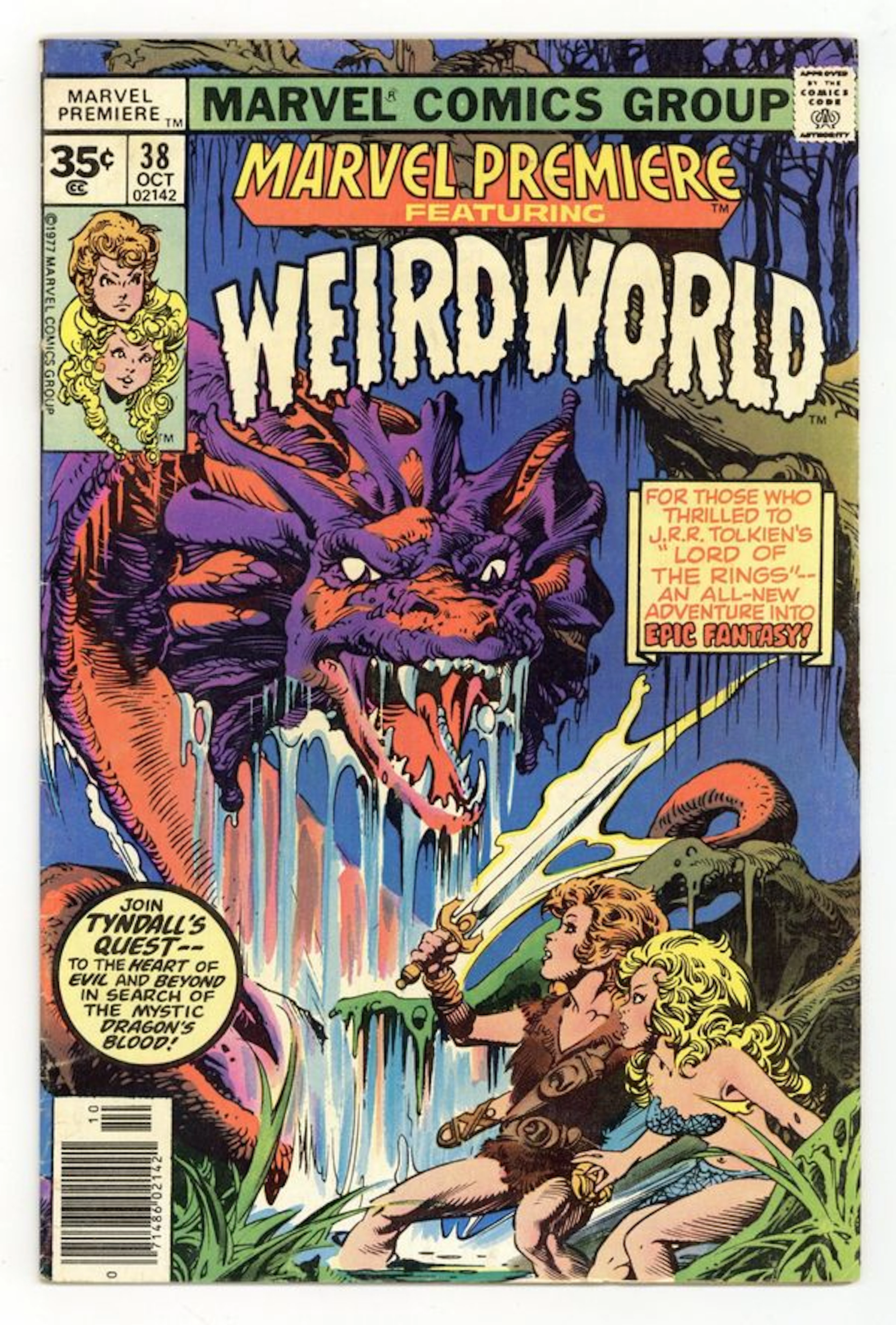 Marvel Premiere (1972) 35 Cent Variant 38 VG 4.0