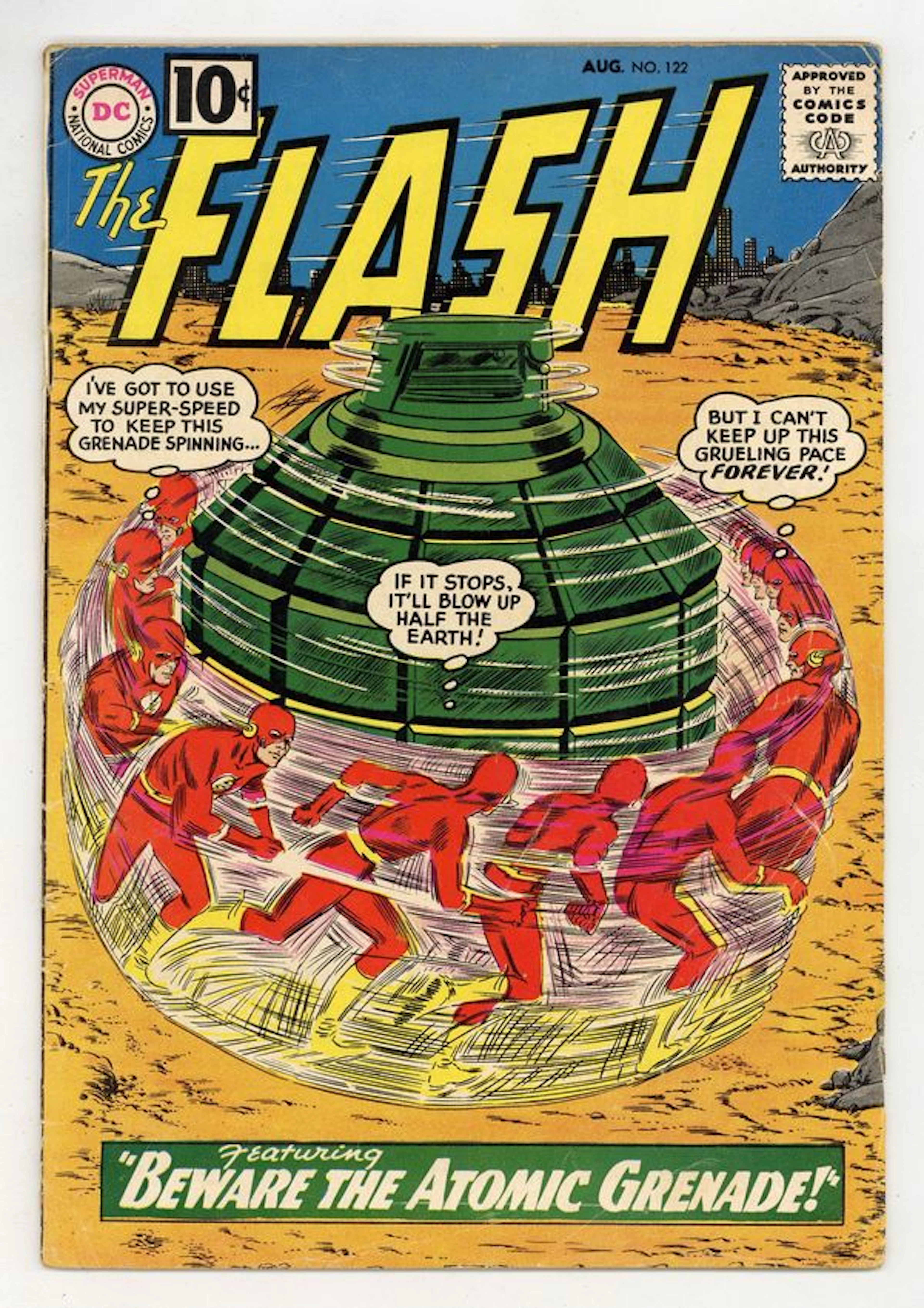 Flash (1959 1st Series DC) 122 GD/VG 3.0