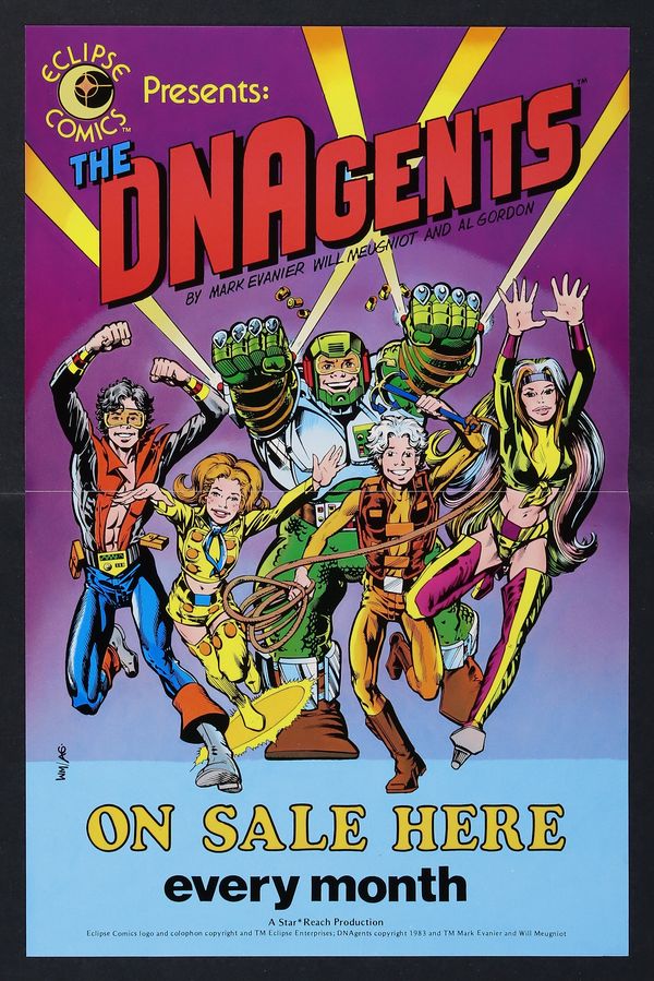 DNAgents (1983) Promotional Poster