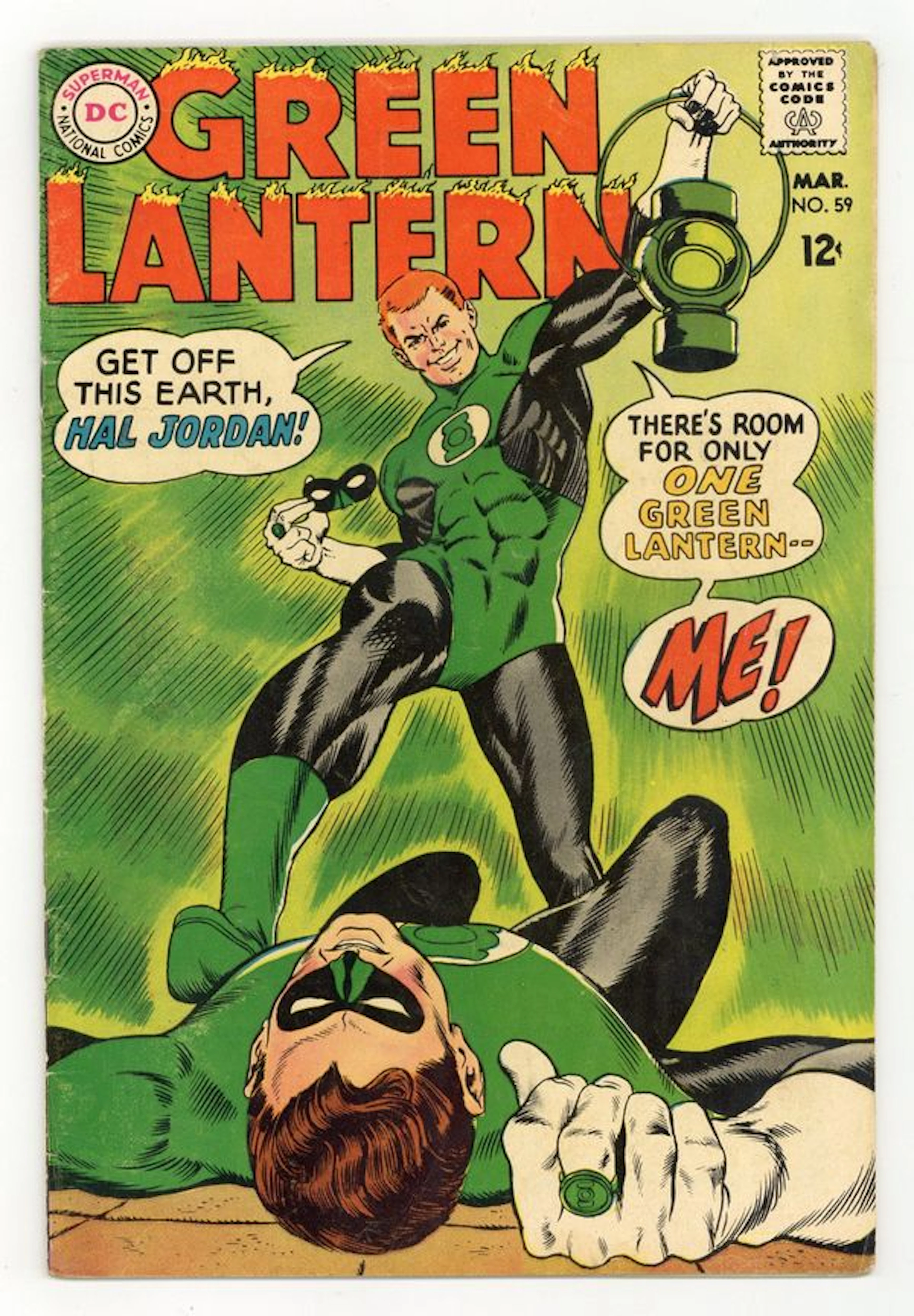 Green Lantern (1960 2nd Series DC) 59 GD/VG 3.0