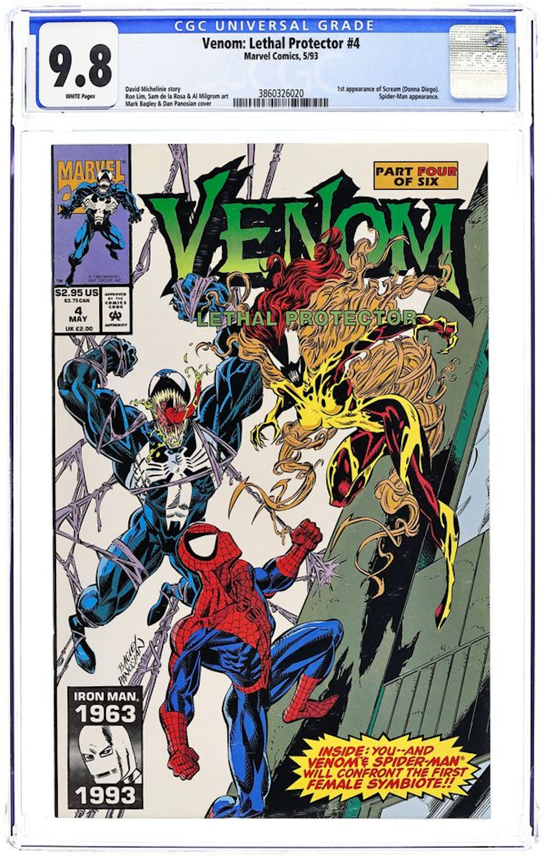 Venom Lethal Protector (1993) 4D CGC 9.8
