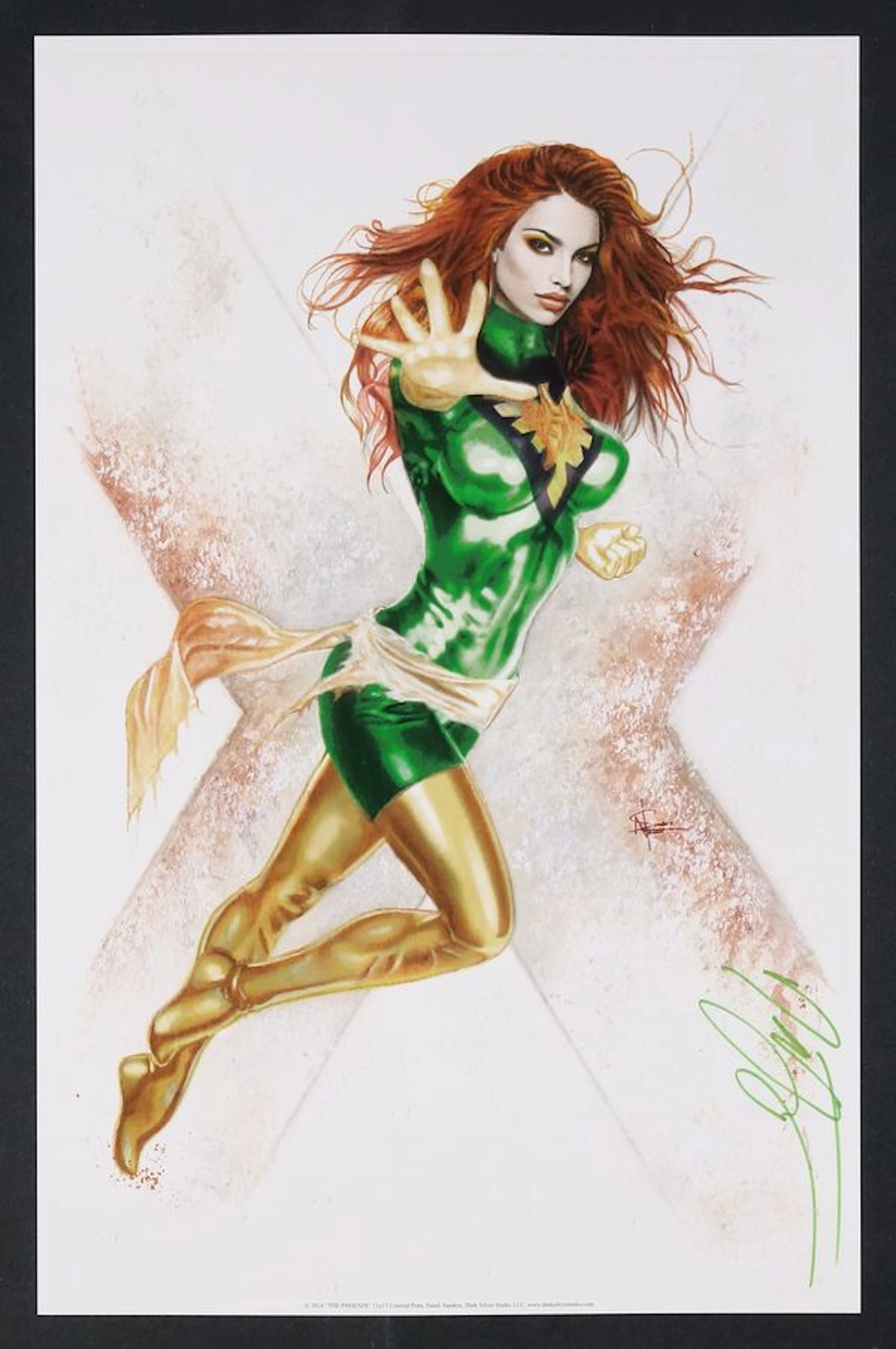 Phoenix Print by Natali Sanders