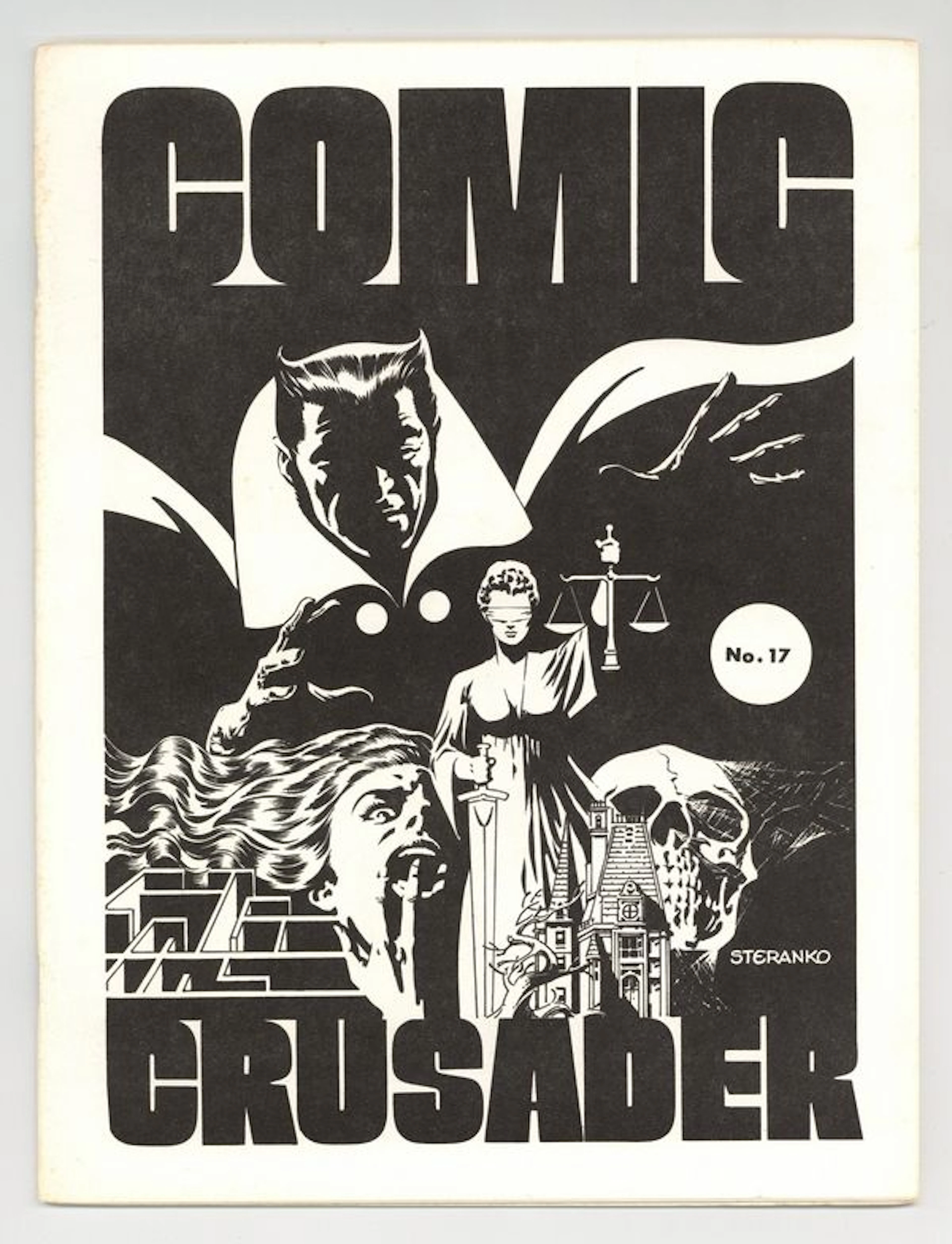 Comic Crusader (1968) fanzine 17 VG+ 4.5