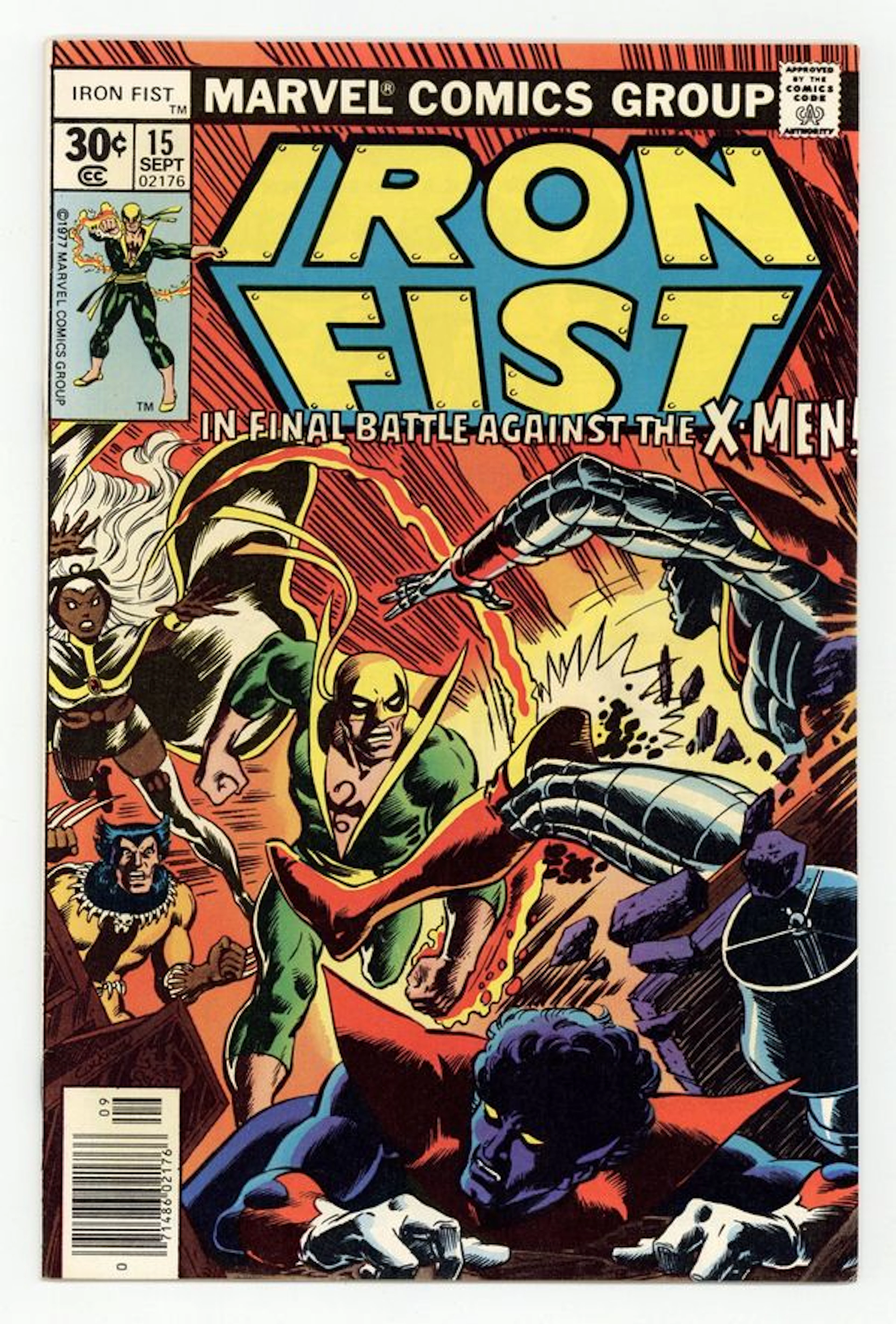 Iron Fist (1975 1st Series) 15 FN+ 6.5