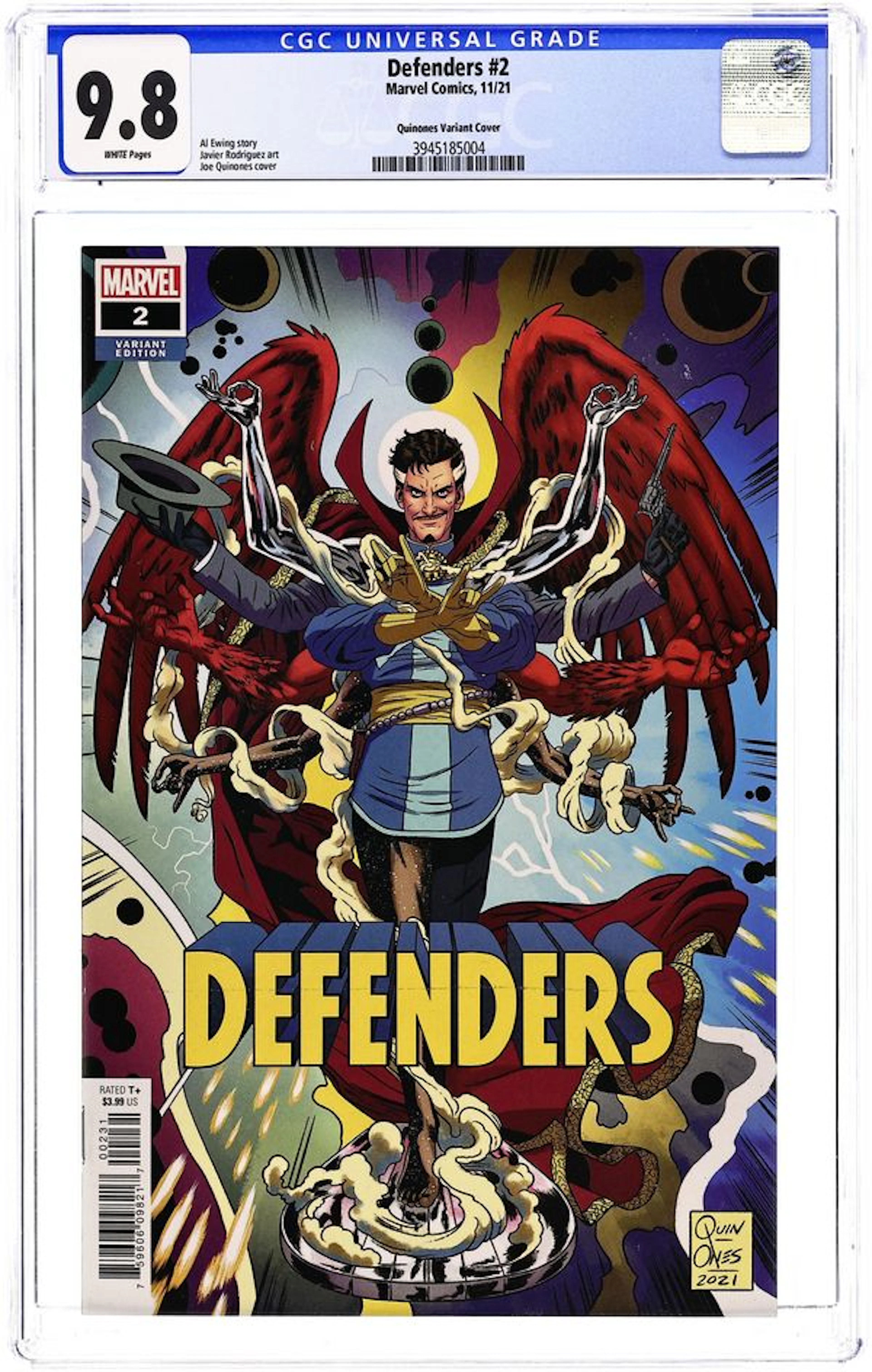 Defenders (2021 Marvel 6th Series) 2C CGC 9.8
