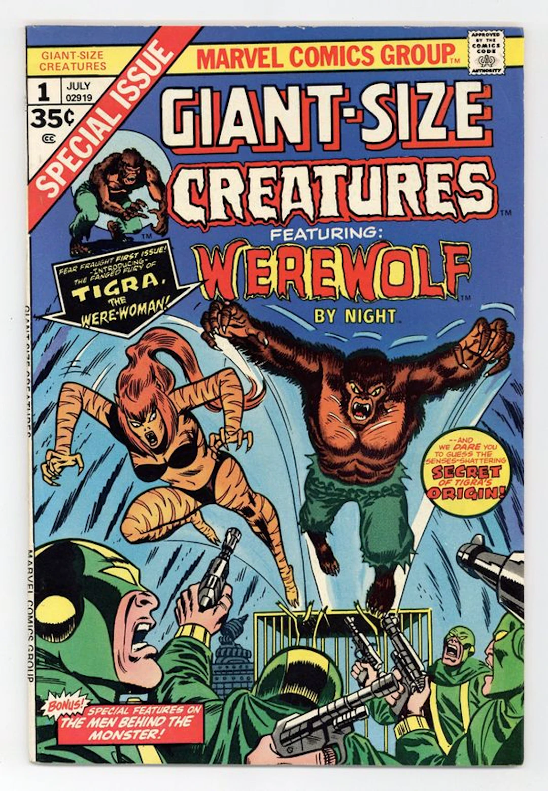 Giant Size Creatures (1974) 1 FN 6.0