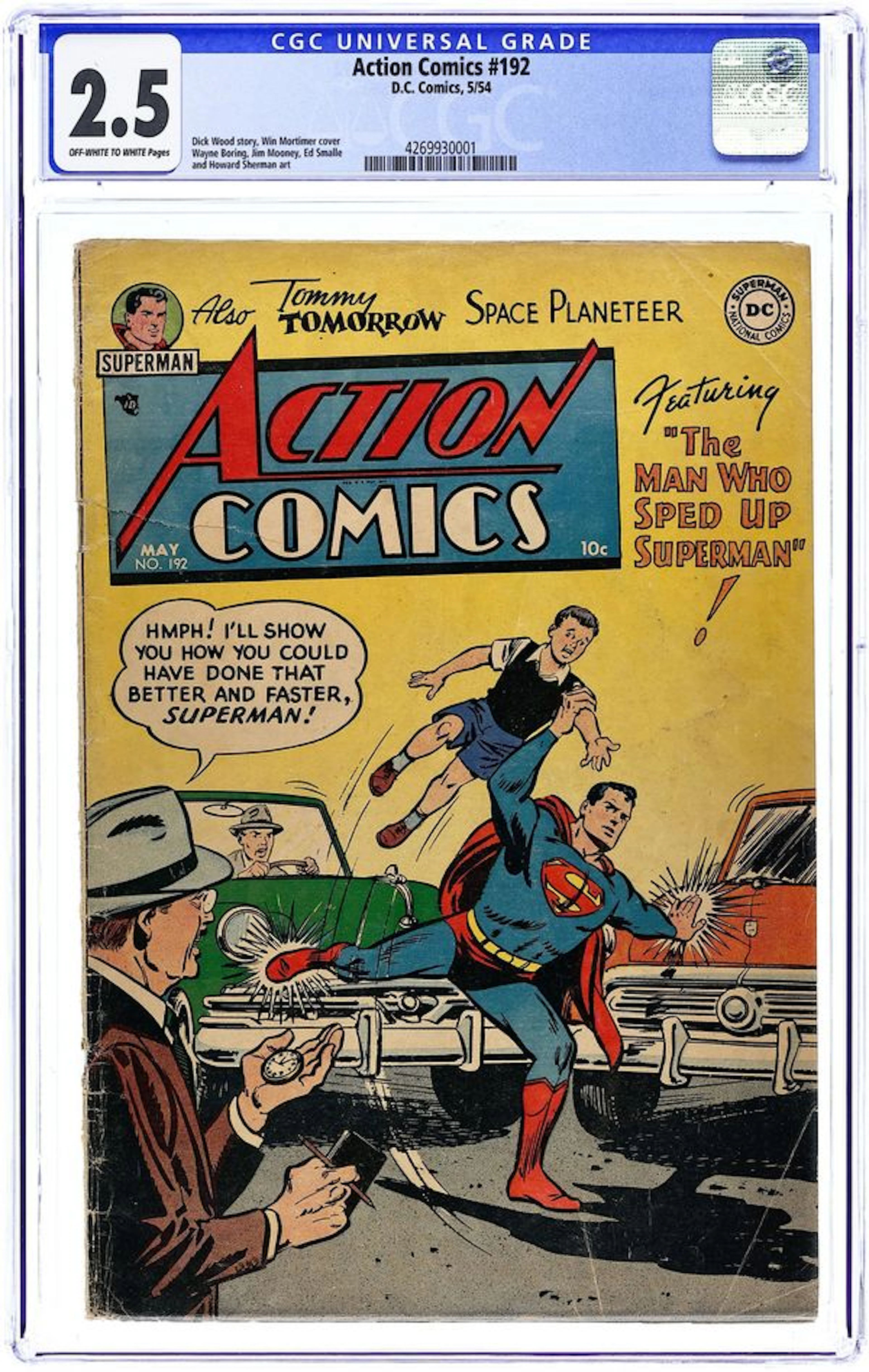 Action Comics (1938 DC) 192 CGC 2.5