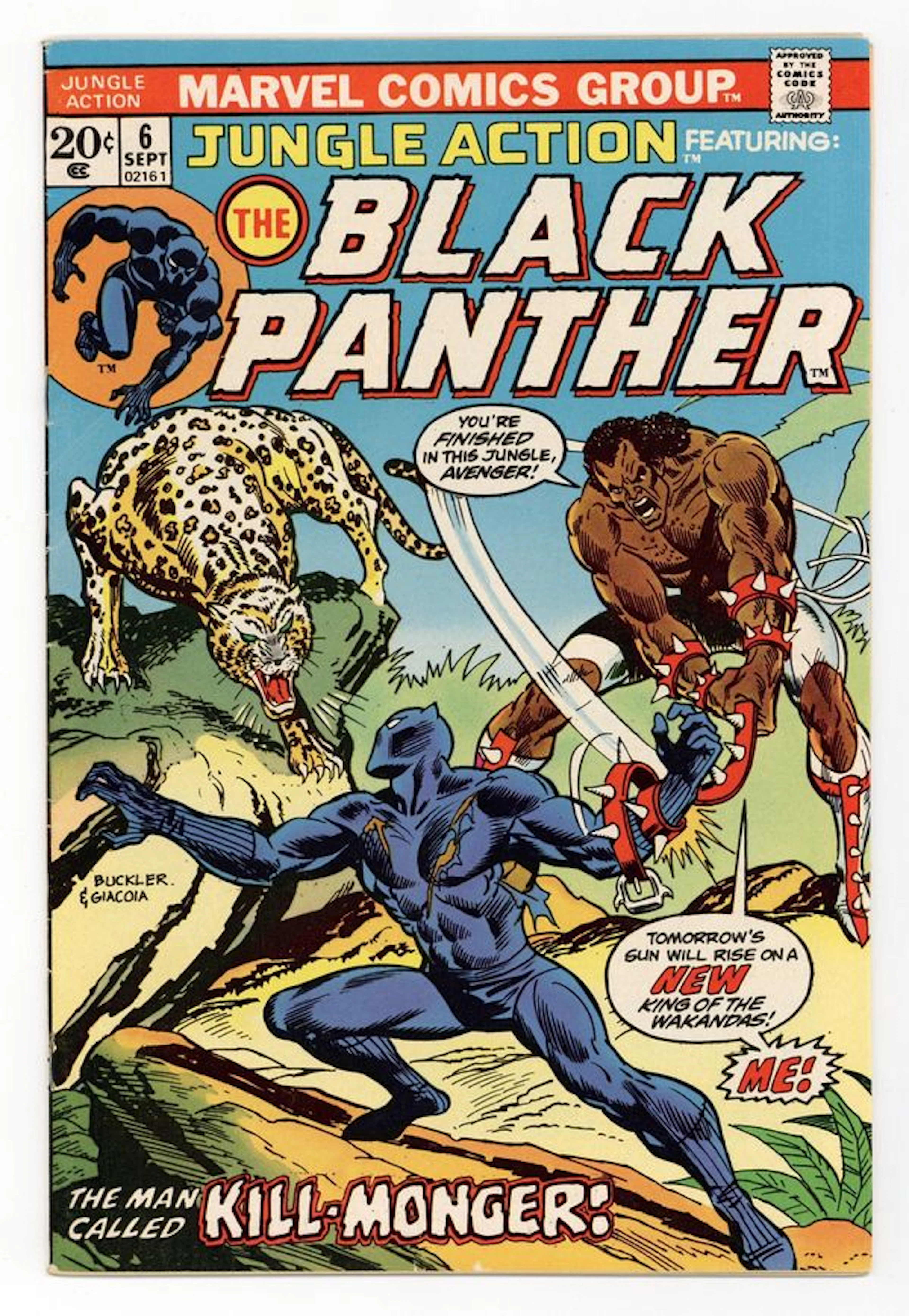 Jungle Action (1972 Marvel) 6 FN 6.0
