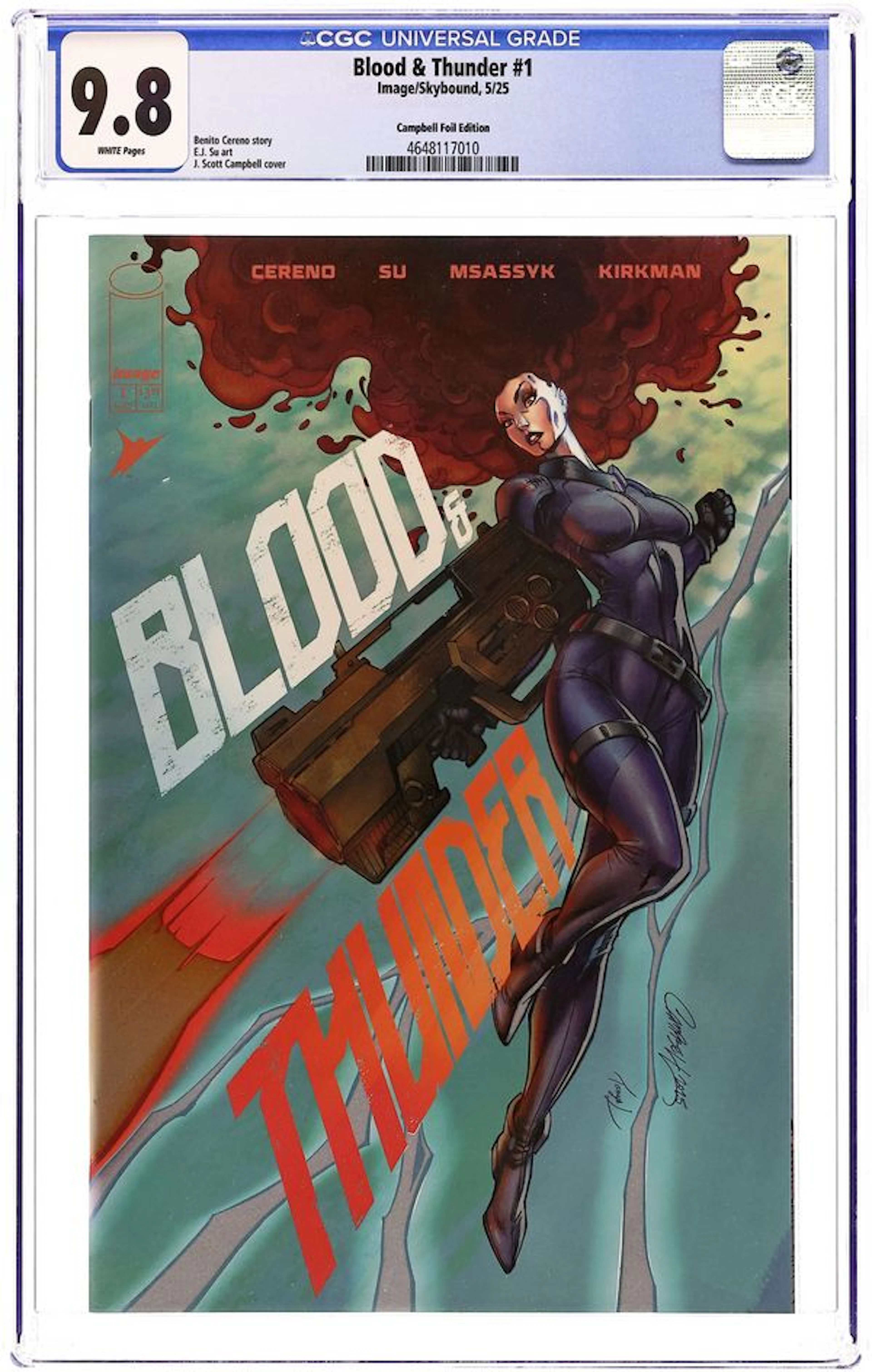 Blood and Thunder (2025 Image) 1JSC.A CGC 9.8