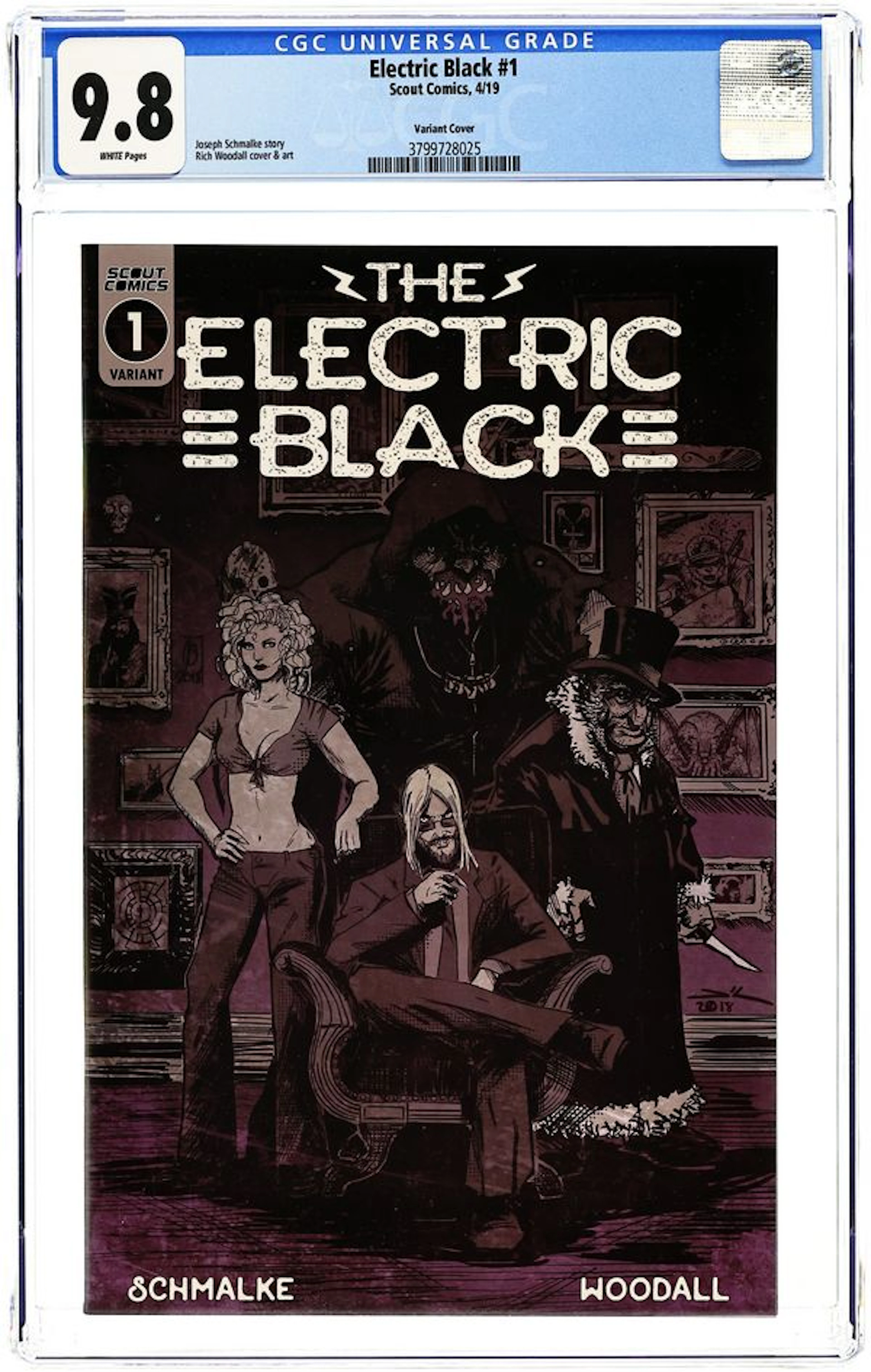 Electric Black (2019 Scout Comics) 1B CGC 9.8