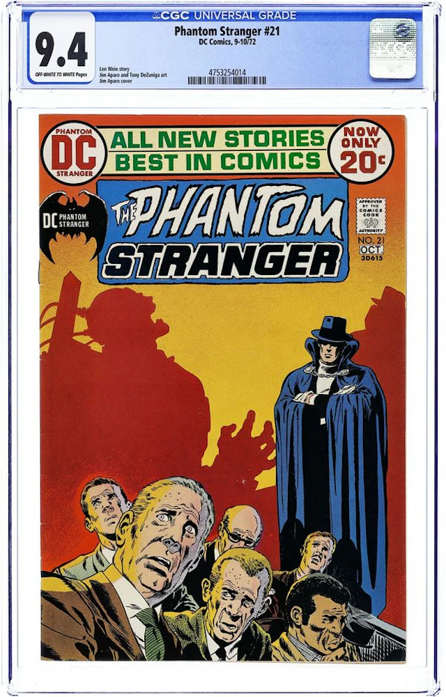 Phantom Stranger (1969 2nd Series) 21 CGC 9.4