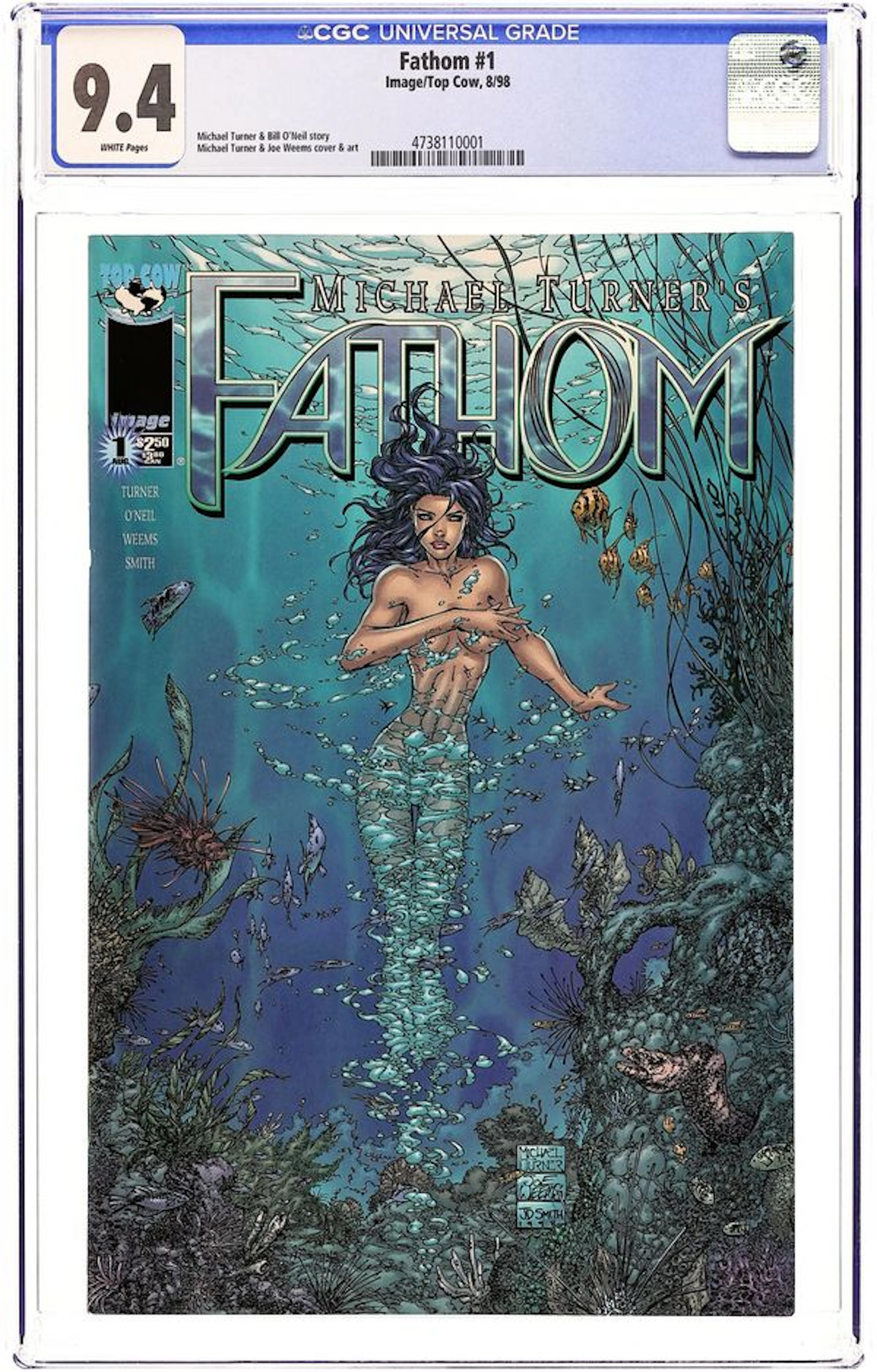 Fathom (1998 Image 1st Series) 1A CGC 9.4
