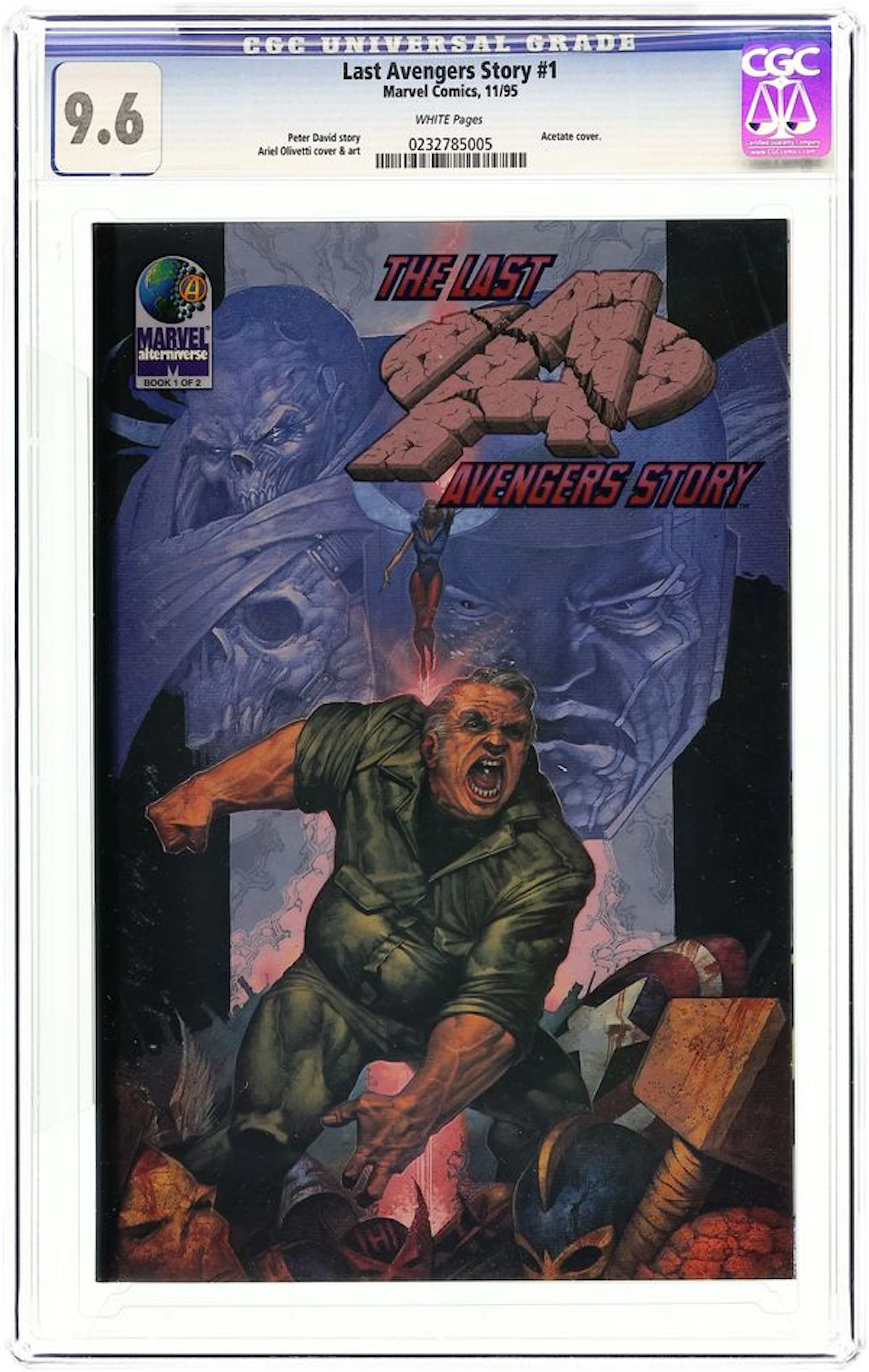 Last Avengers Story (1995) 1 CGC 9.6