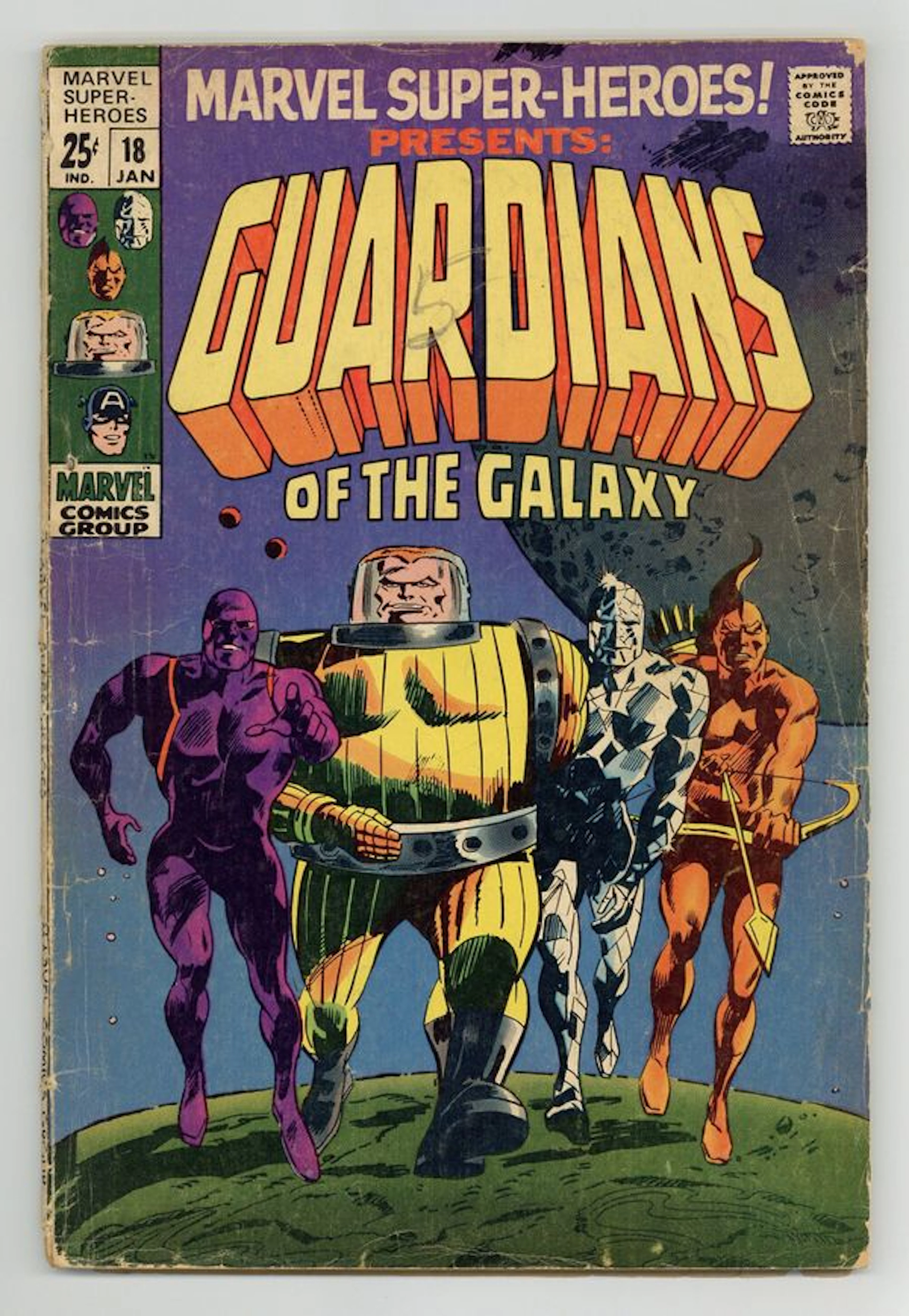 Marvel Super Heroes (1967 1st Series) 18 PR 0.5