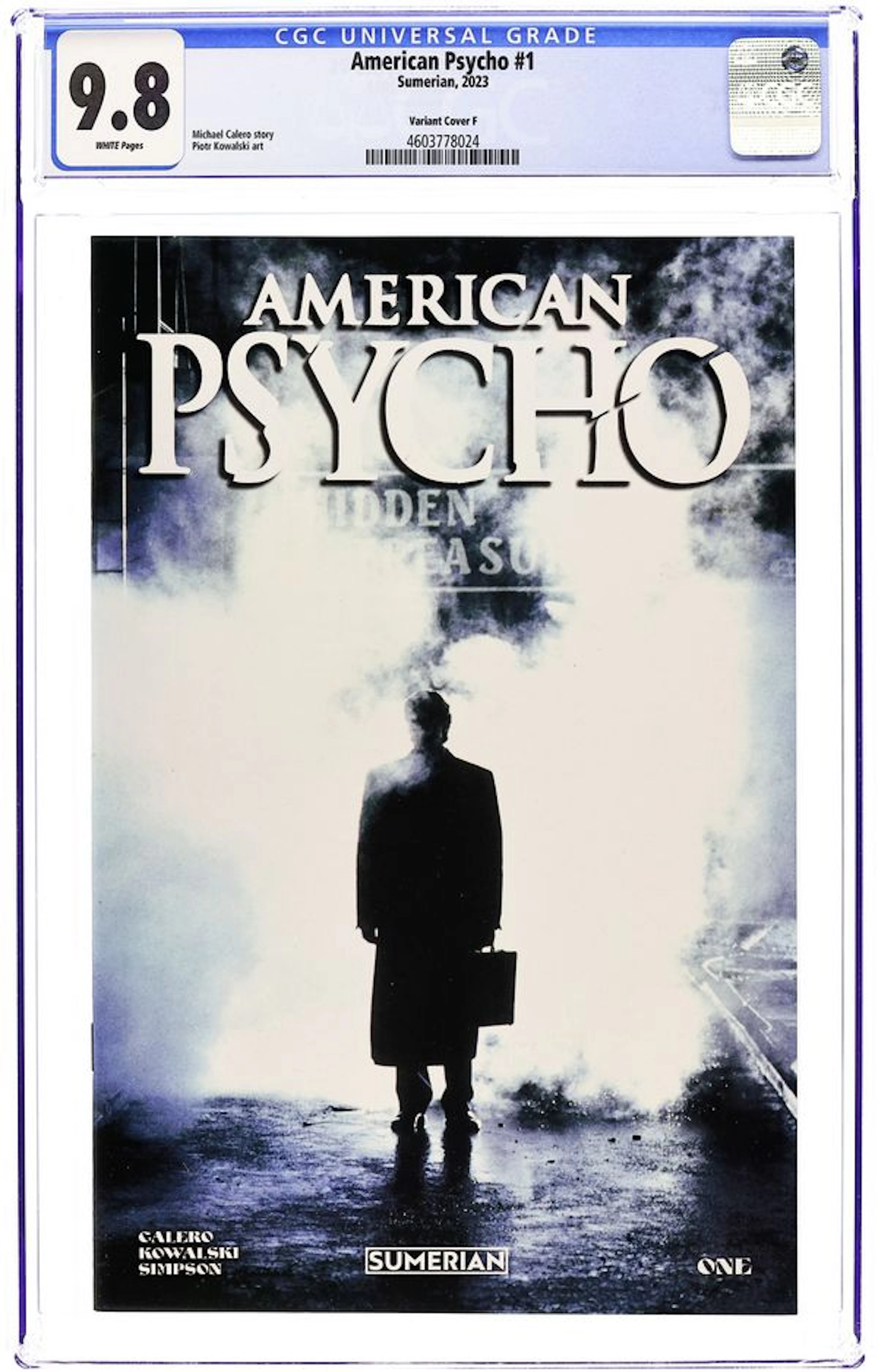 American Psycho (2023 Massive) 1F CGC 9.8