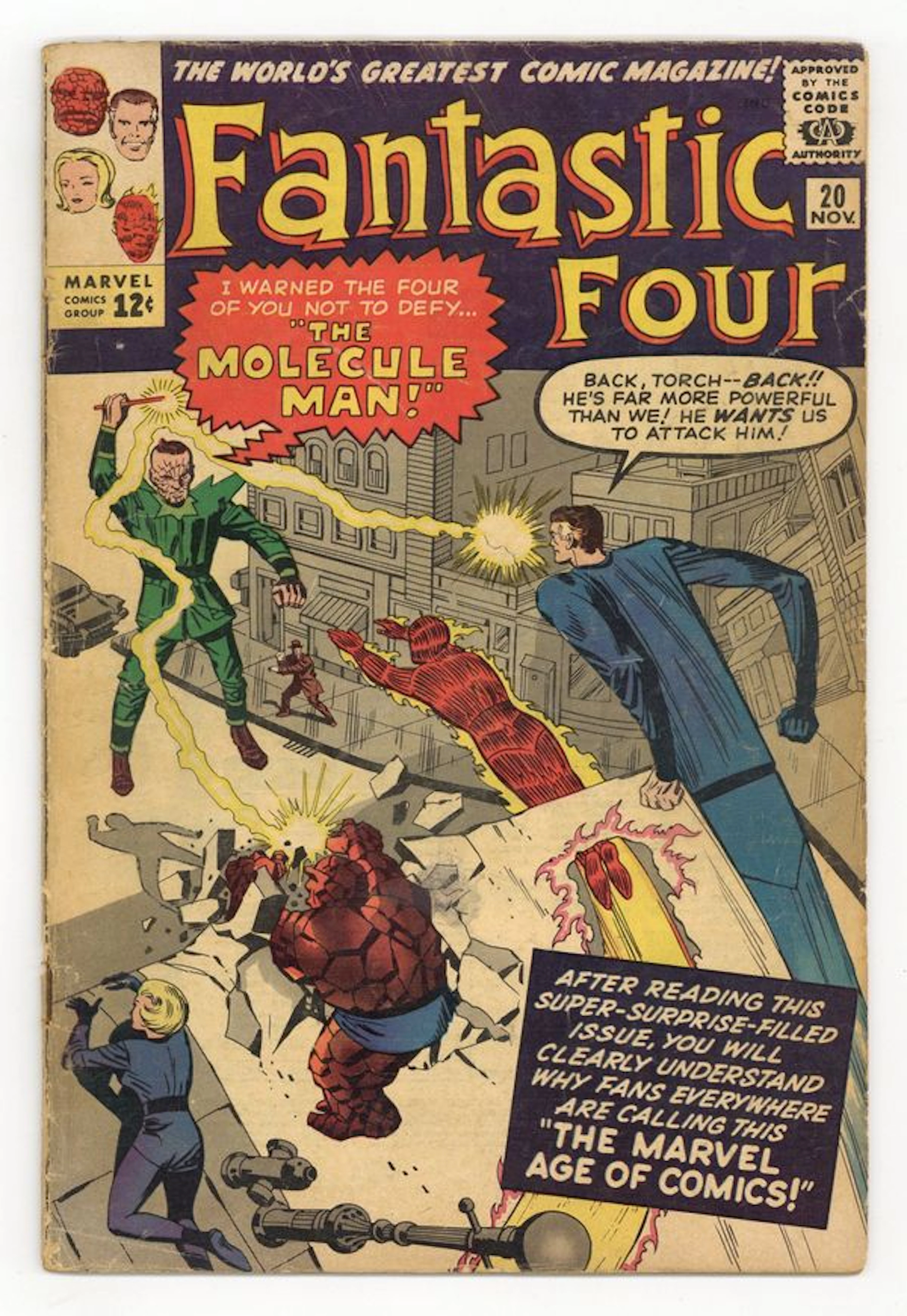 Fantastic Four (1961 1st Series) 20 PR 0.5