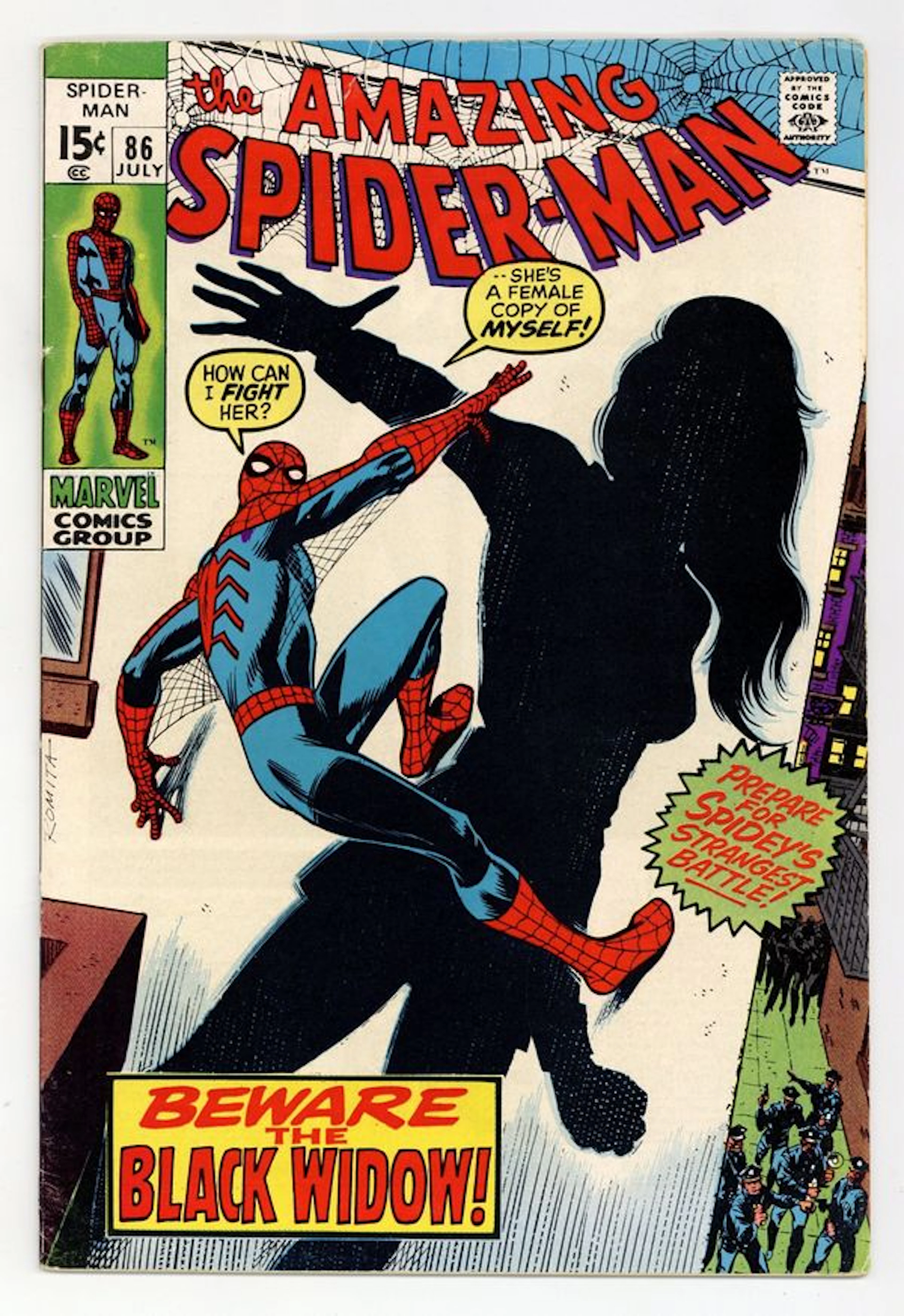 Amazing Spider-Man (1963 1st Series) 86 GD+ 2.5