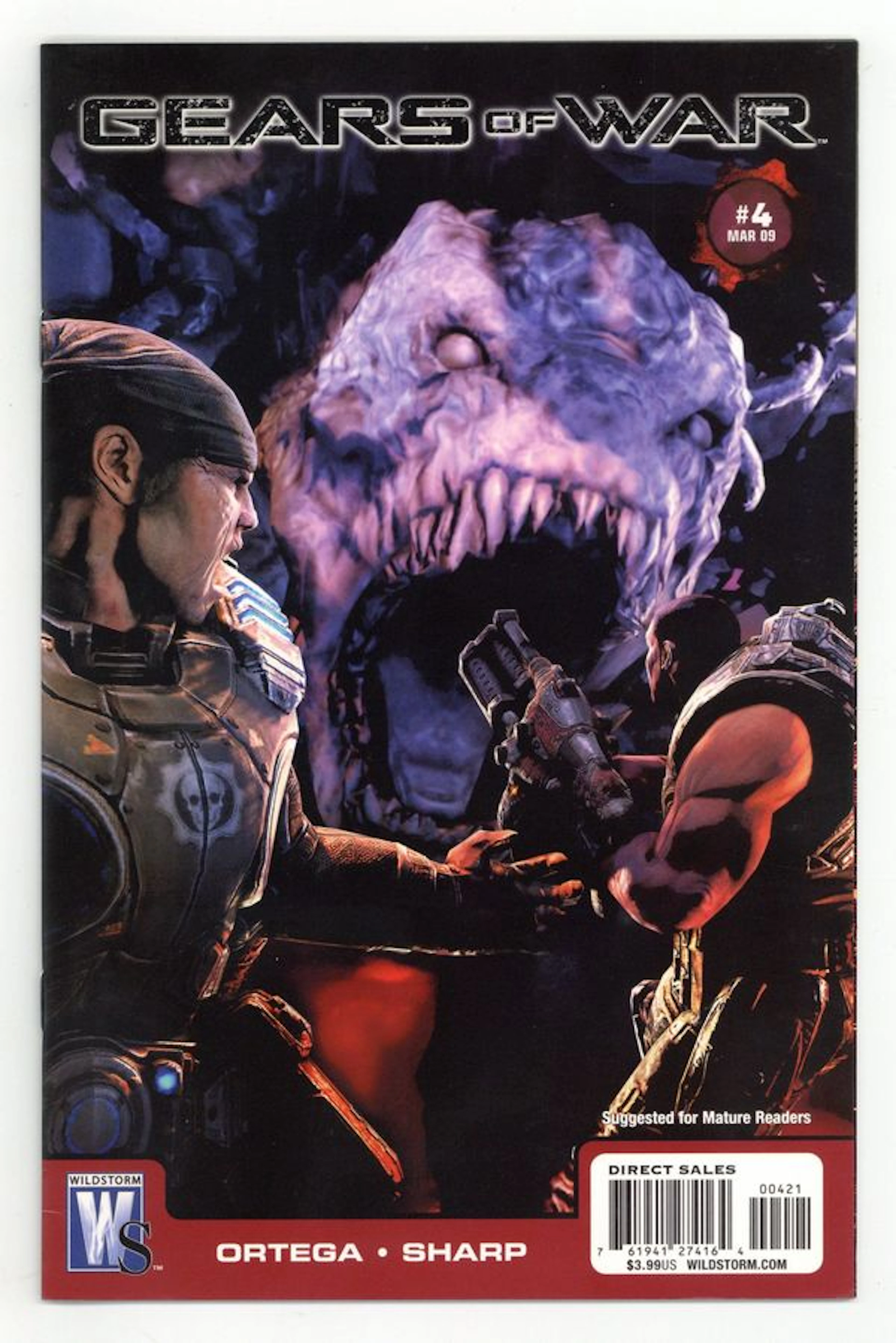 Gears of War (2008-2012 DC/Wildstorm) 4B VF 8.0
