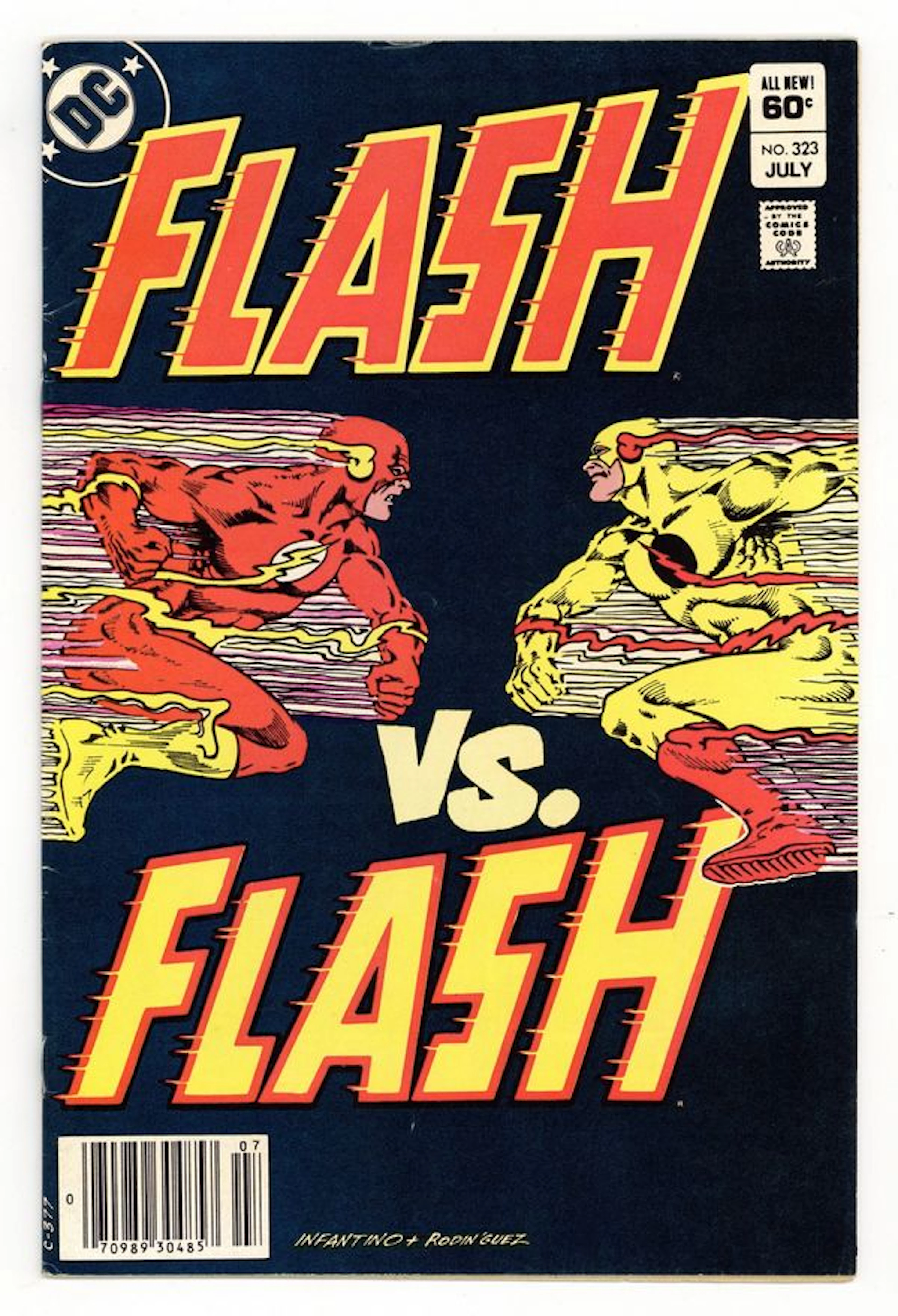 Flash (1959 1st Series DC) 323N FN- 5.5