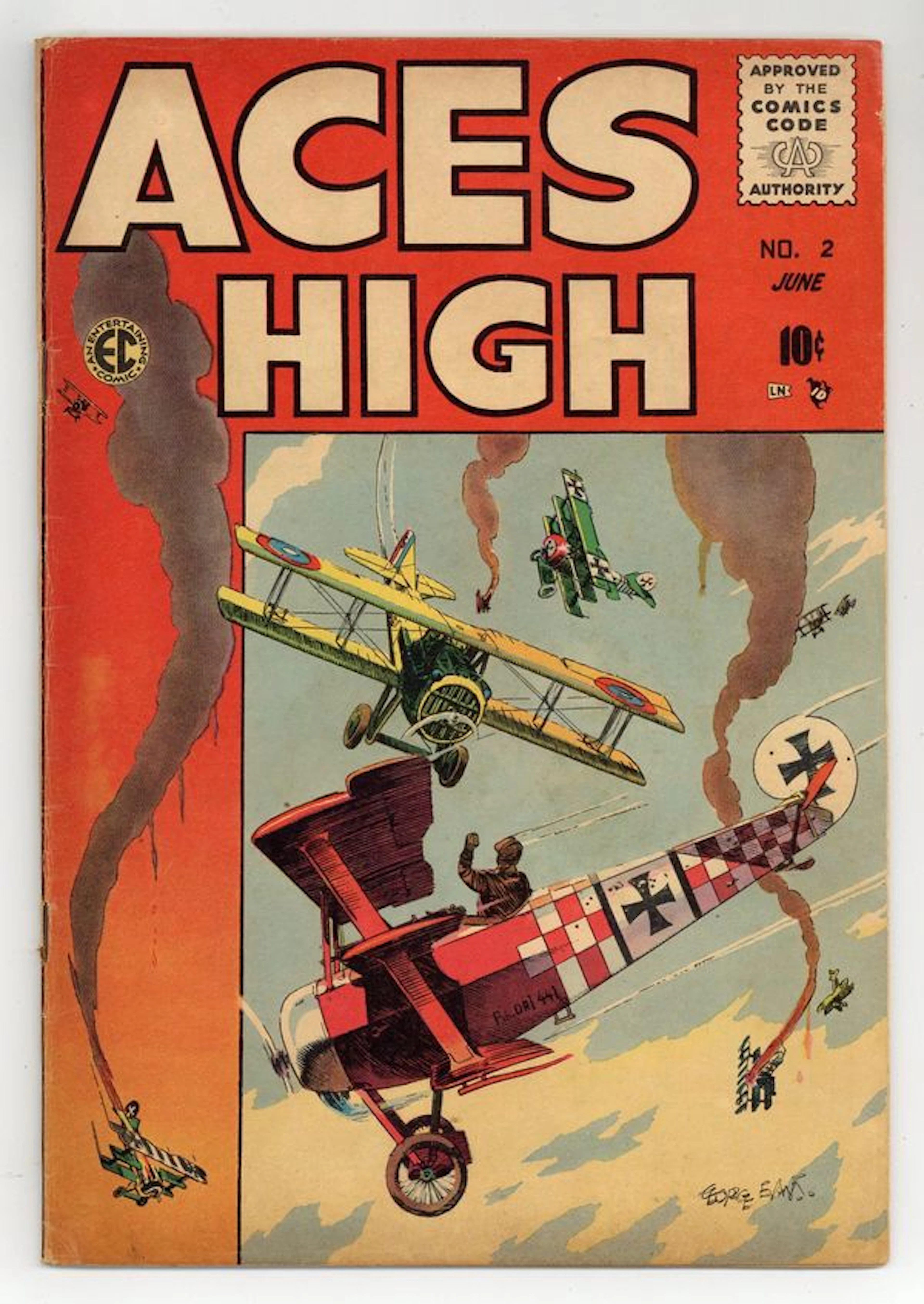 Aces High (1955 EC) 2 VG- 3.5