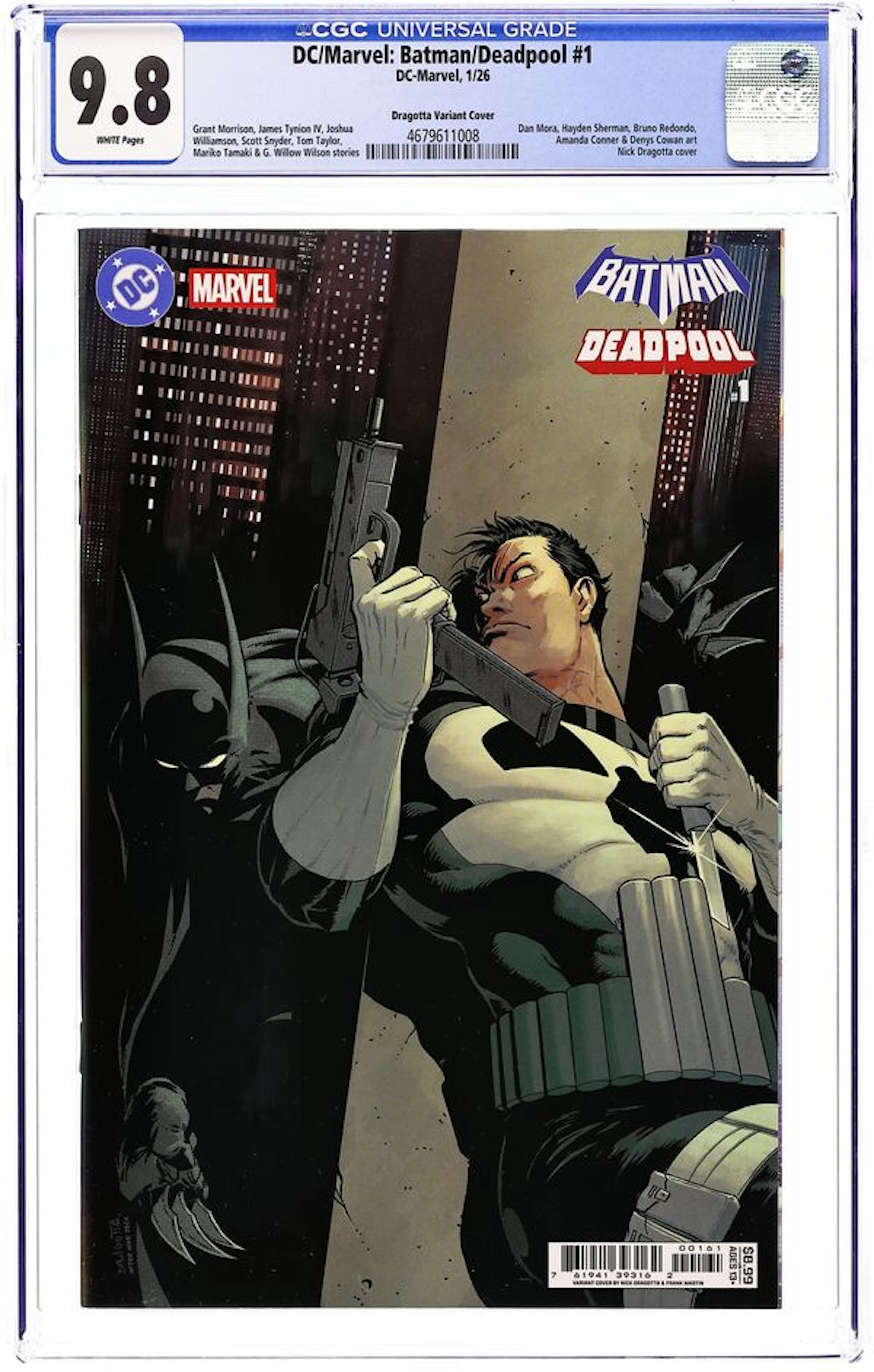 DC Marvel Batman Deadpool (2025 DC) 1G CGC 9.8