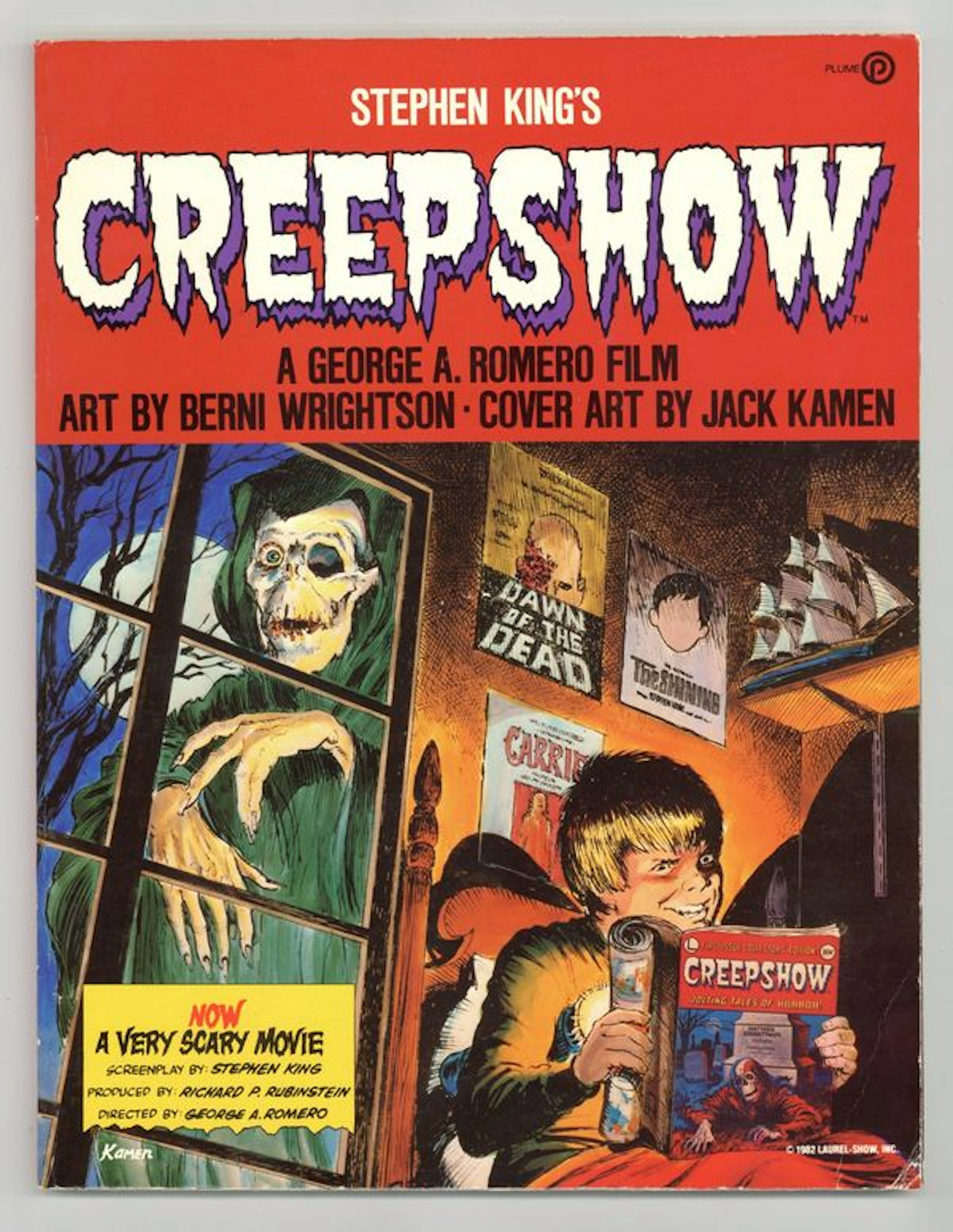 Creepshow GN (1982 New American Library 1st Edition) Stephen King's