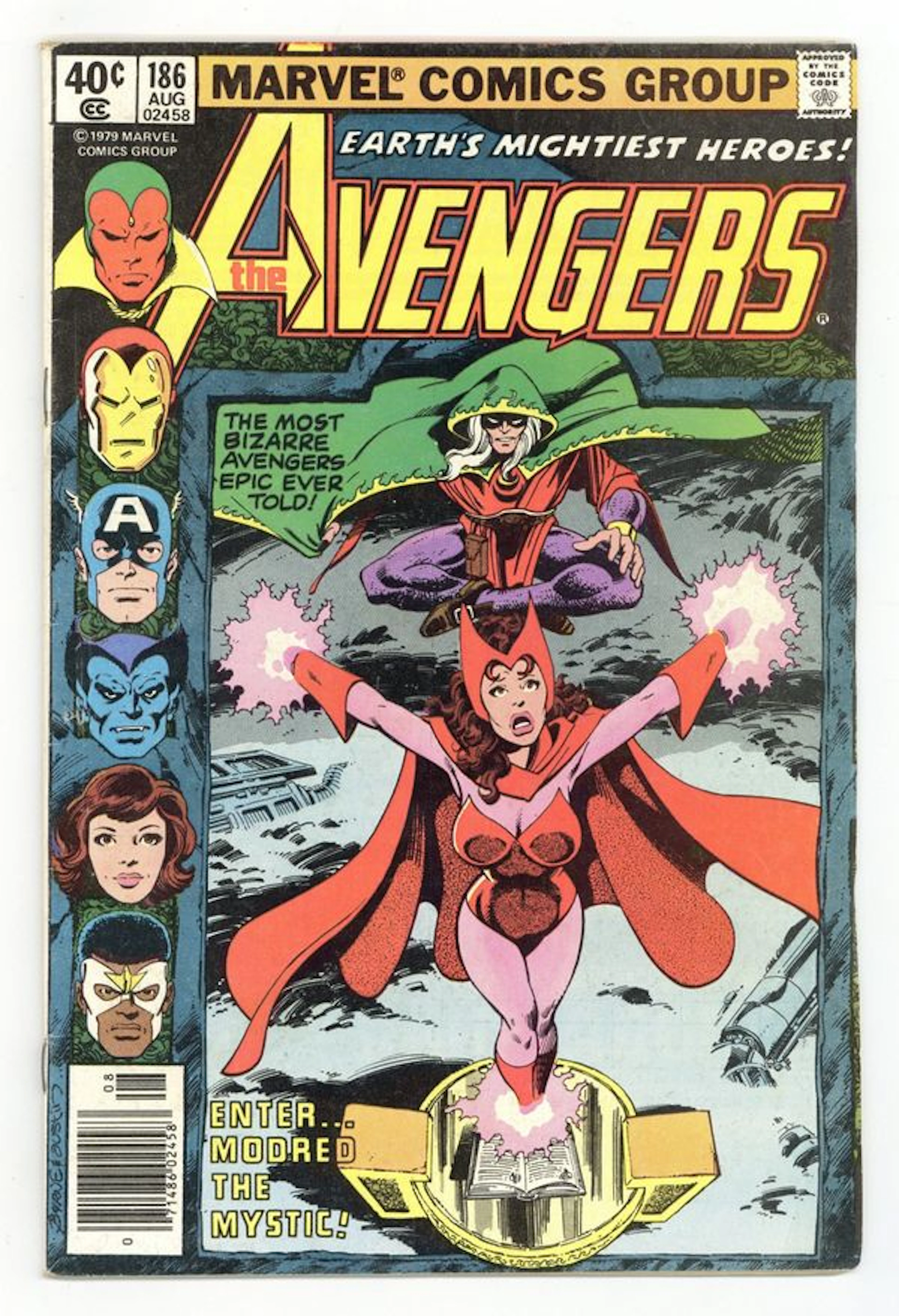 Avengers (1963 1st Series) 186N VG+ 4.5
