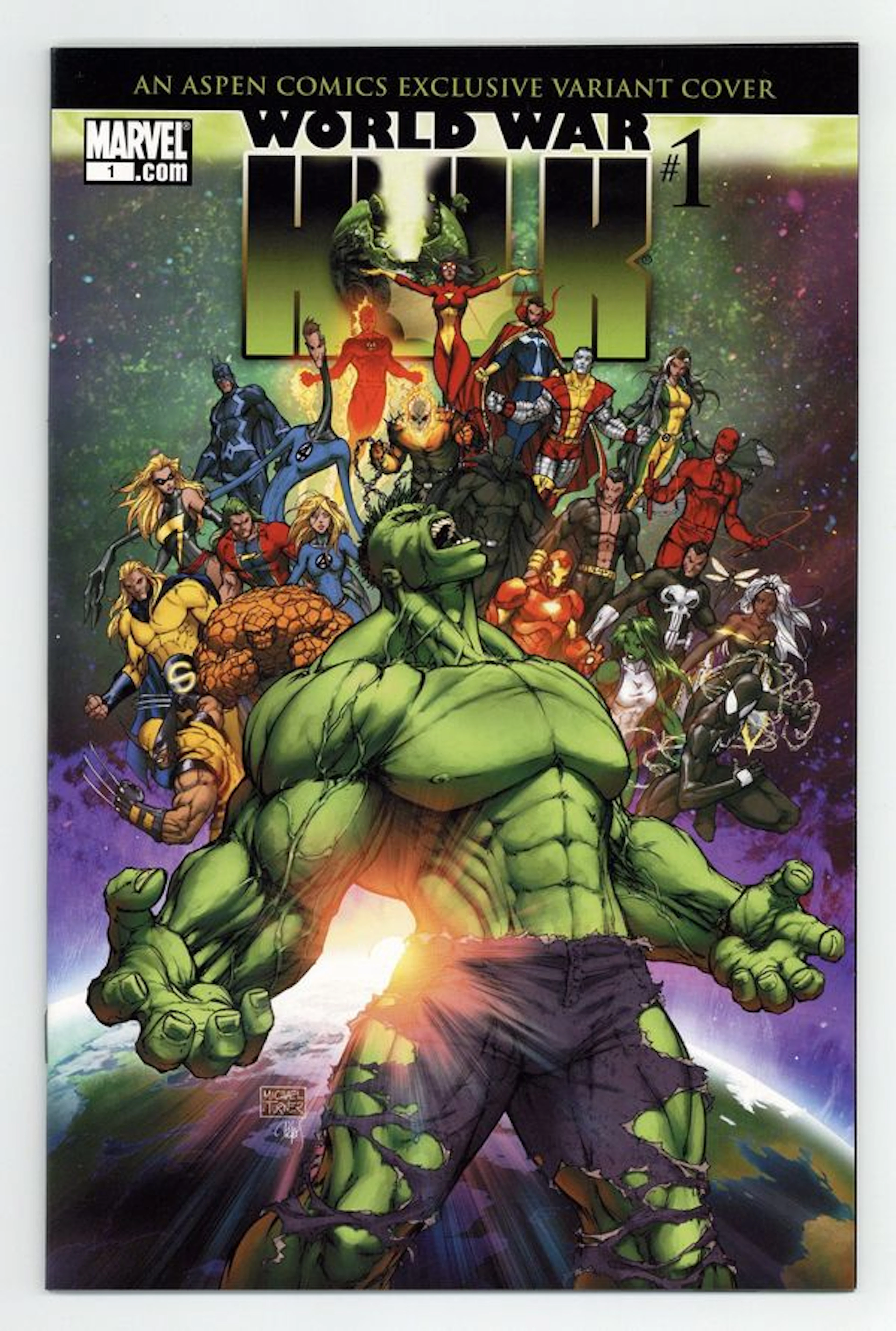 World War Hulk (2007) 1ASPEN VF/NM 9.0