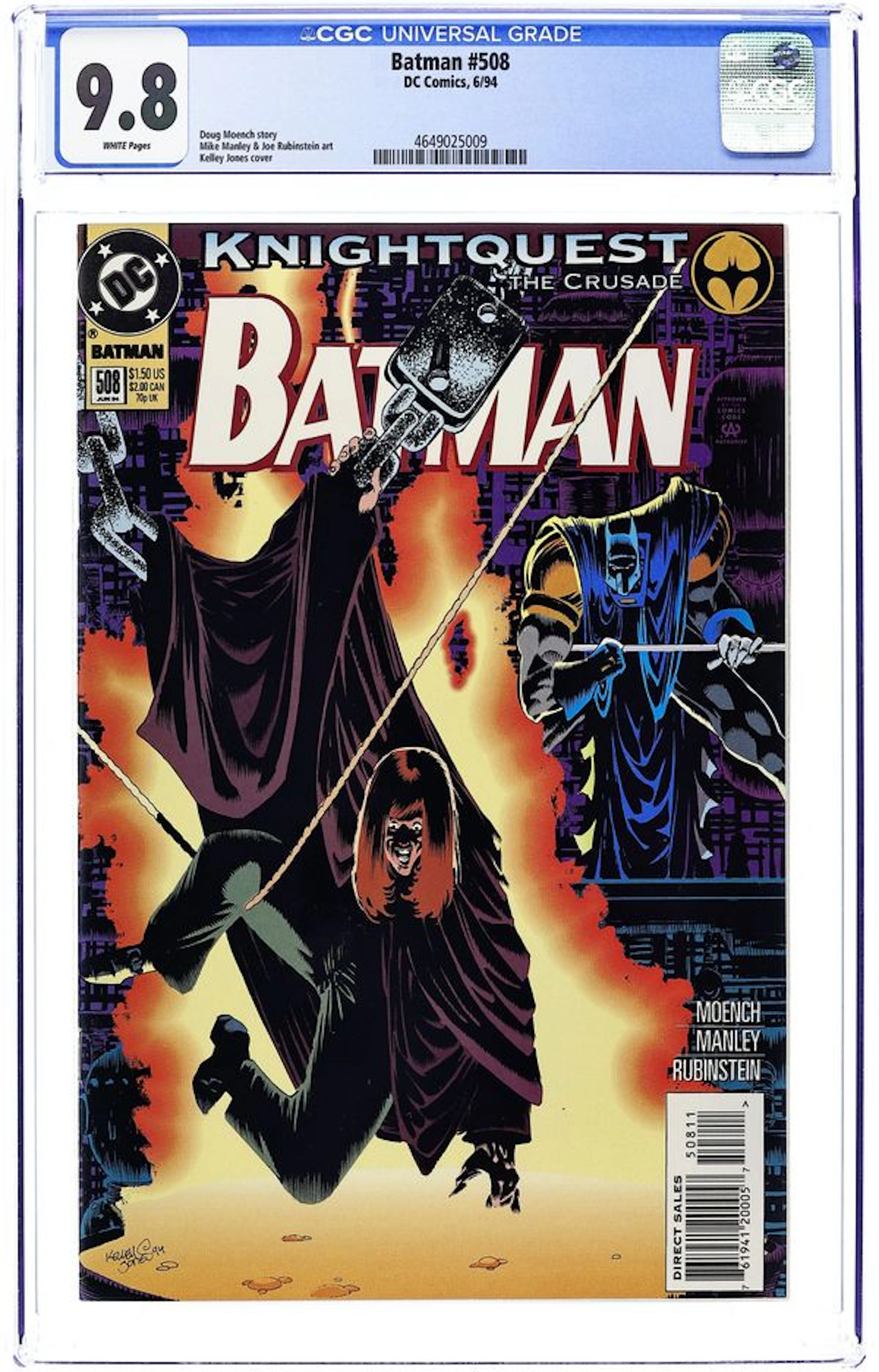 Batman (1940) 508 CGC 9.8