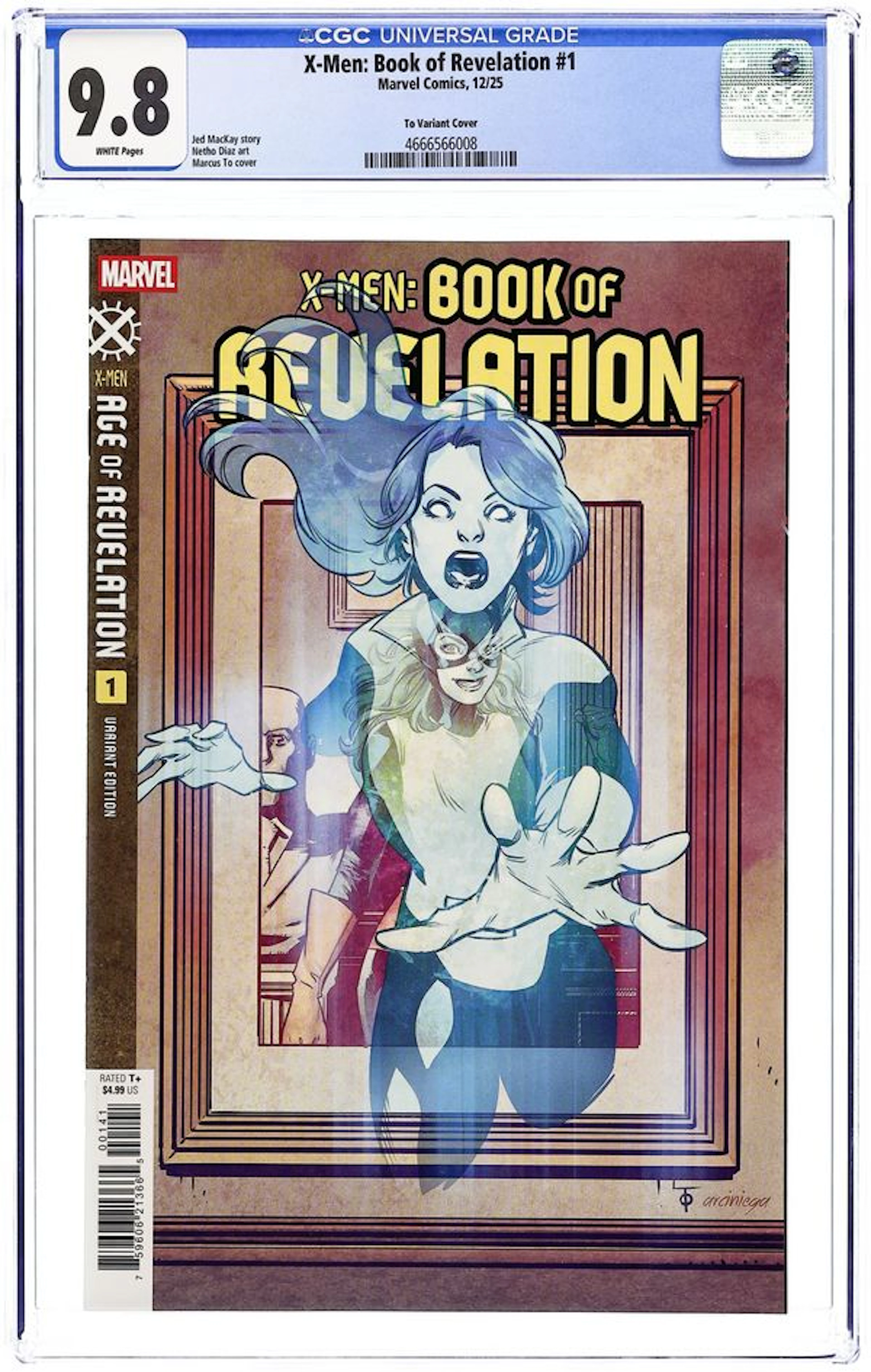X-Men Book of Revelation (2025 Marvel) 1D CGC 9.8