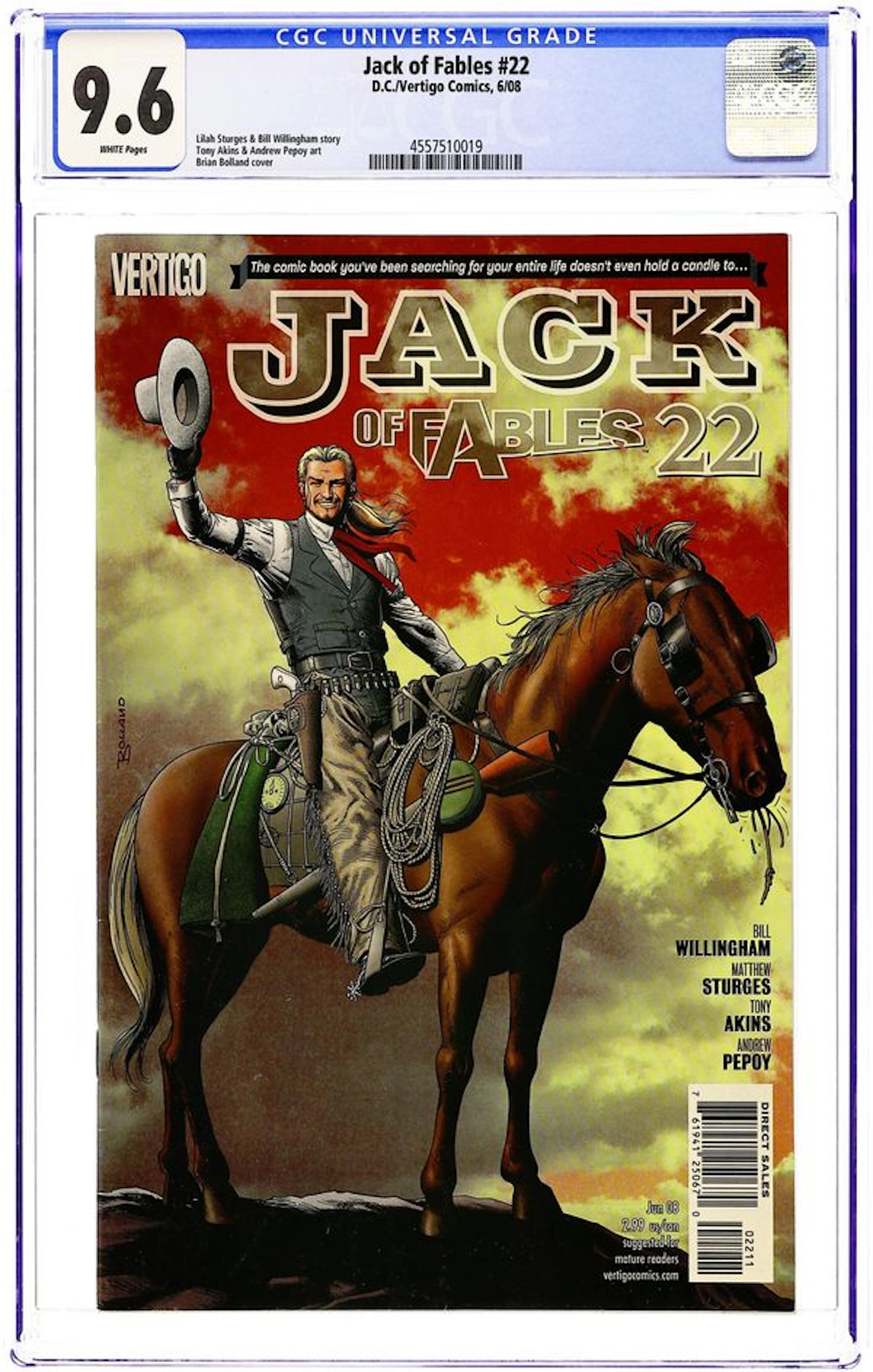 Jack of Fables (2006) 22 CGC 9.6