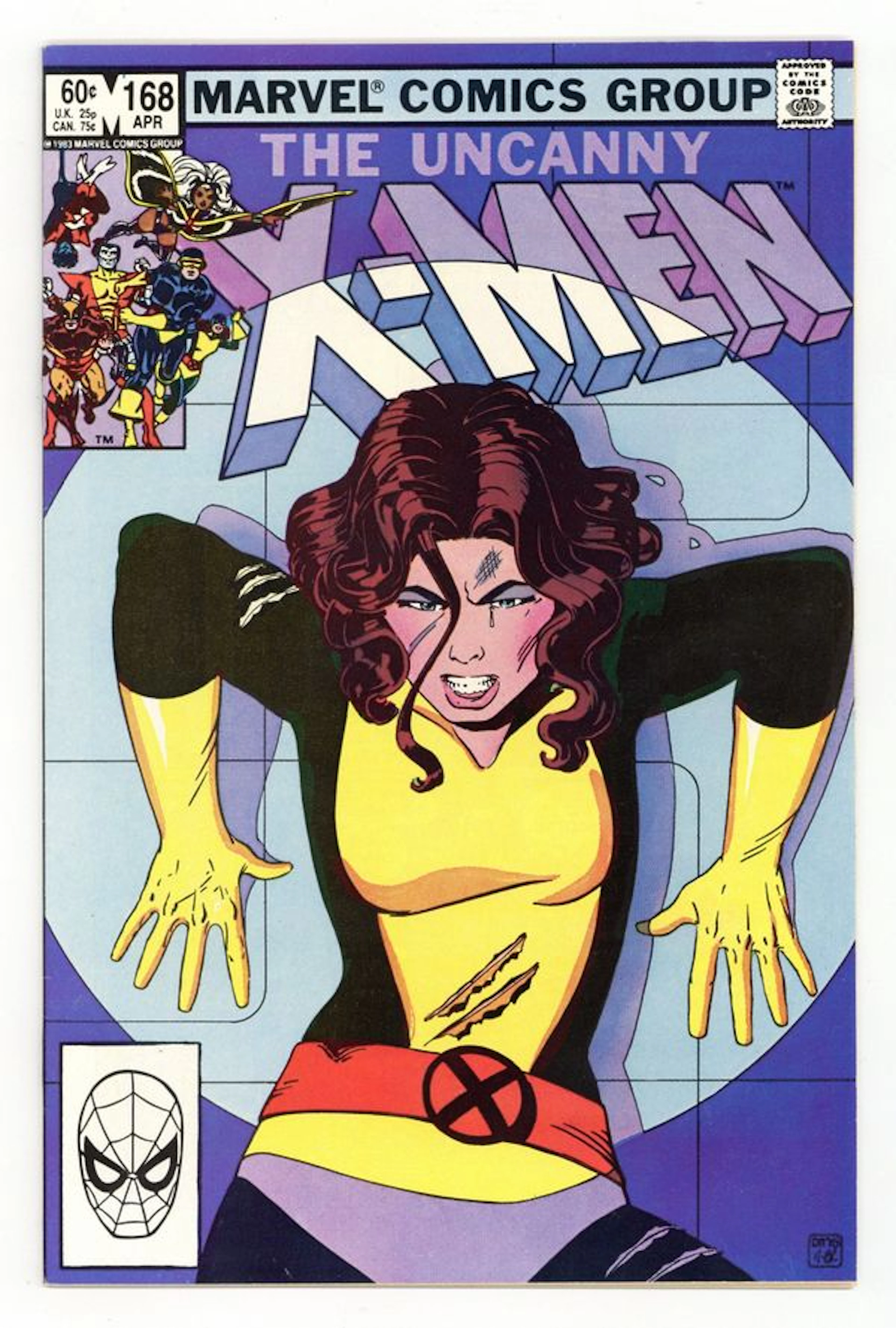 Uncanny X-Men (1963 1st Series) 168D VF 8.0