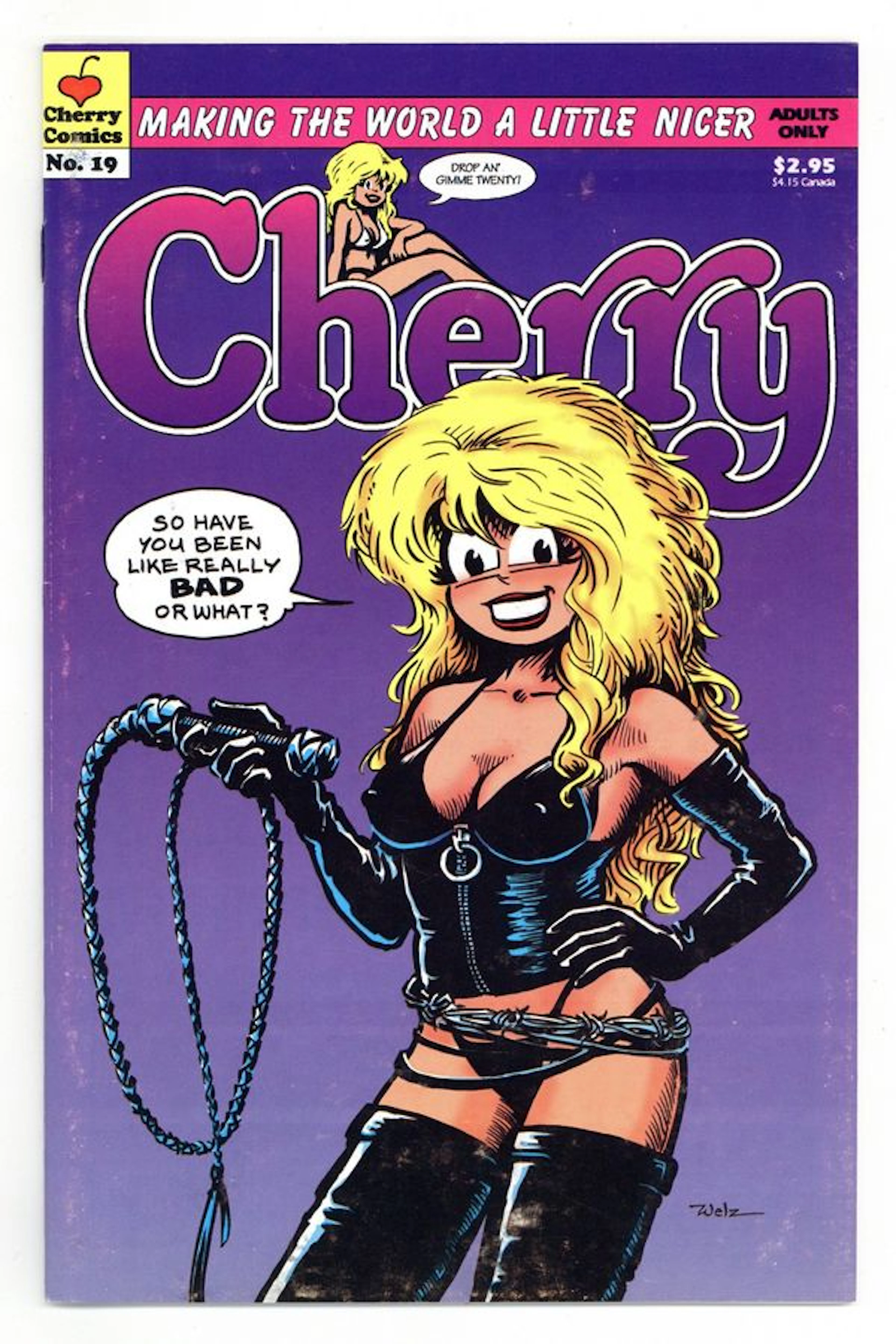 Cherry Poptart (1982 Last Gasp/Kitchen Sink) #19, 1st Printing FN- 5.5