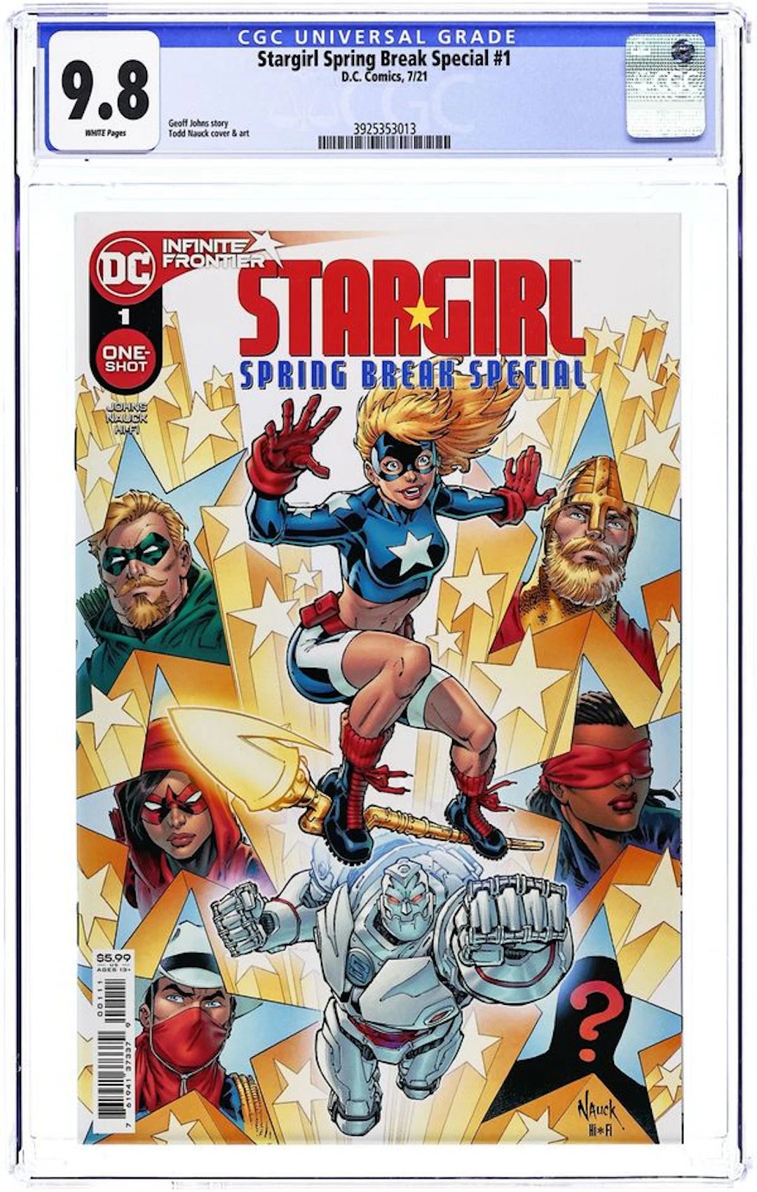 Stargirl Spring Break Special (2021 DC) 1A CGC 9.8