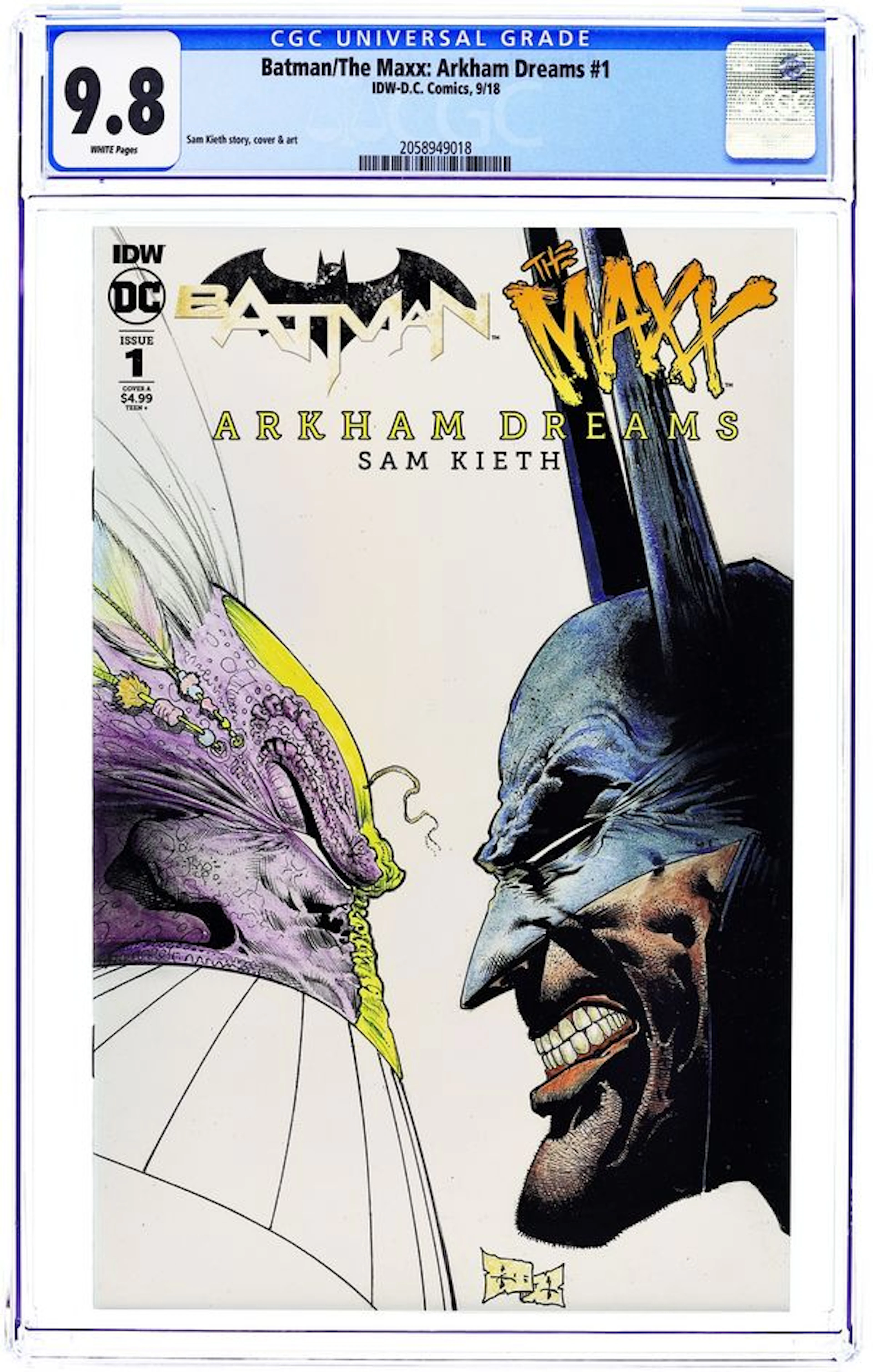 Batman The Maxx (2018 IDW) 1A CGC 9.8
