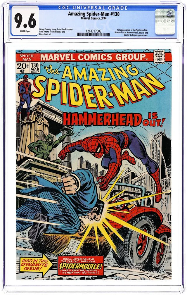 Amazing Spider-Man (1963 1st Series) 130 CGC 9.6