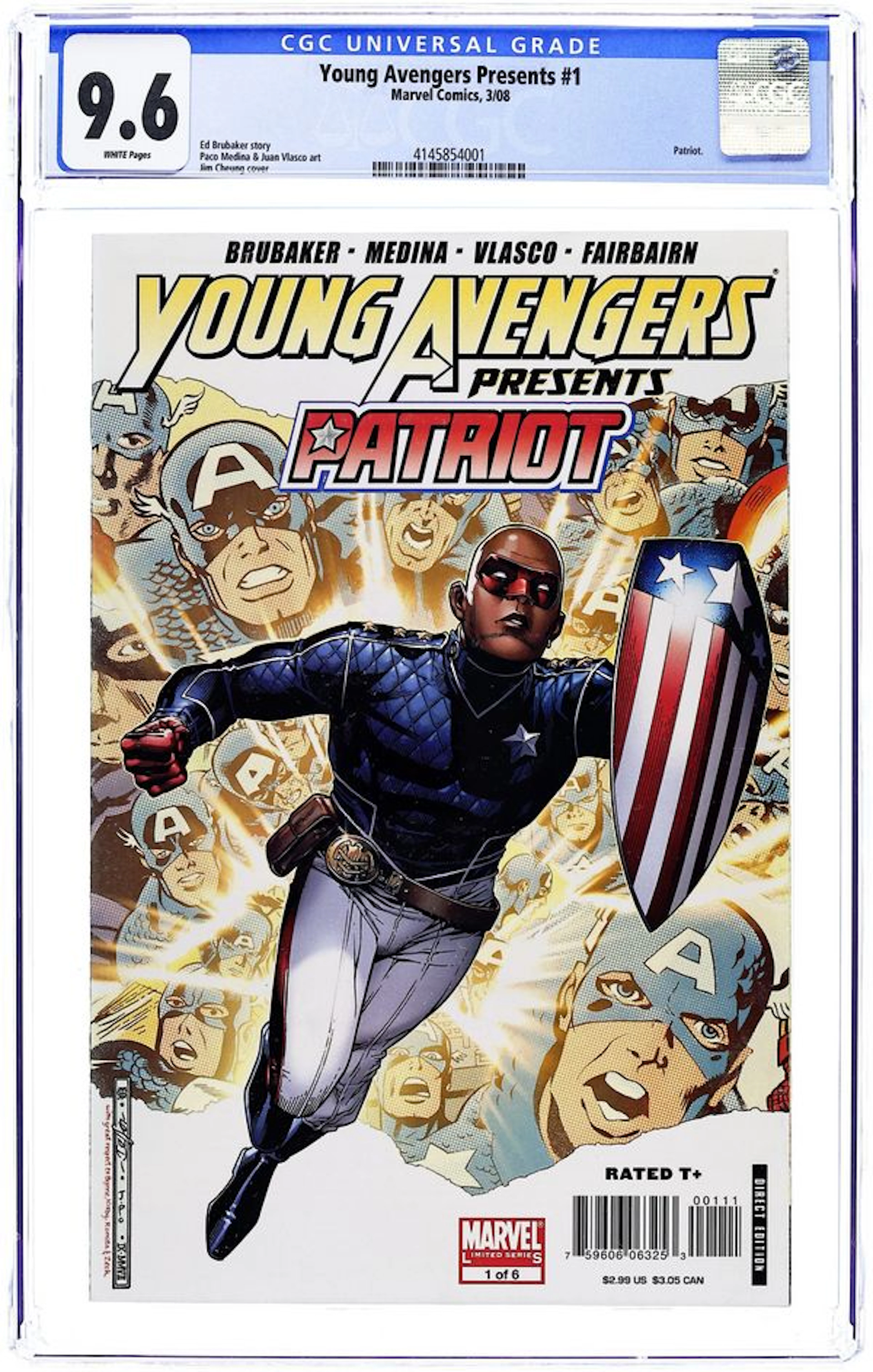 Young Avengers Presents (2008) 1 CGC 9.6