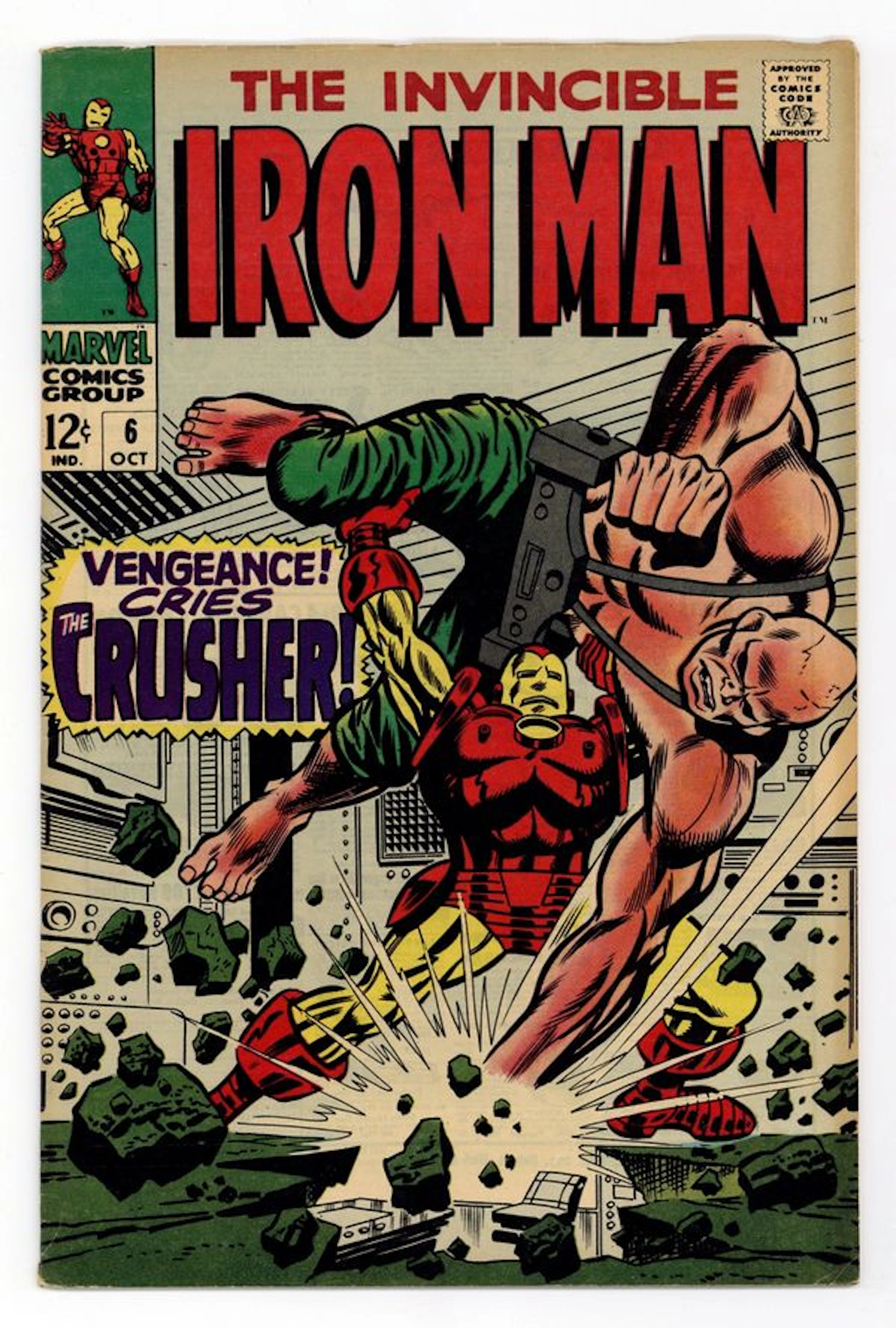 Iron Man (1968 1st Series) 6 VG/FN 5.0