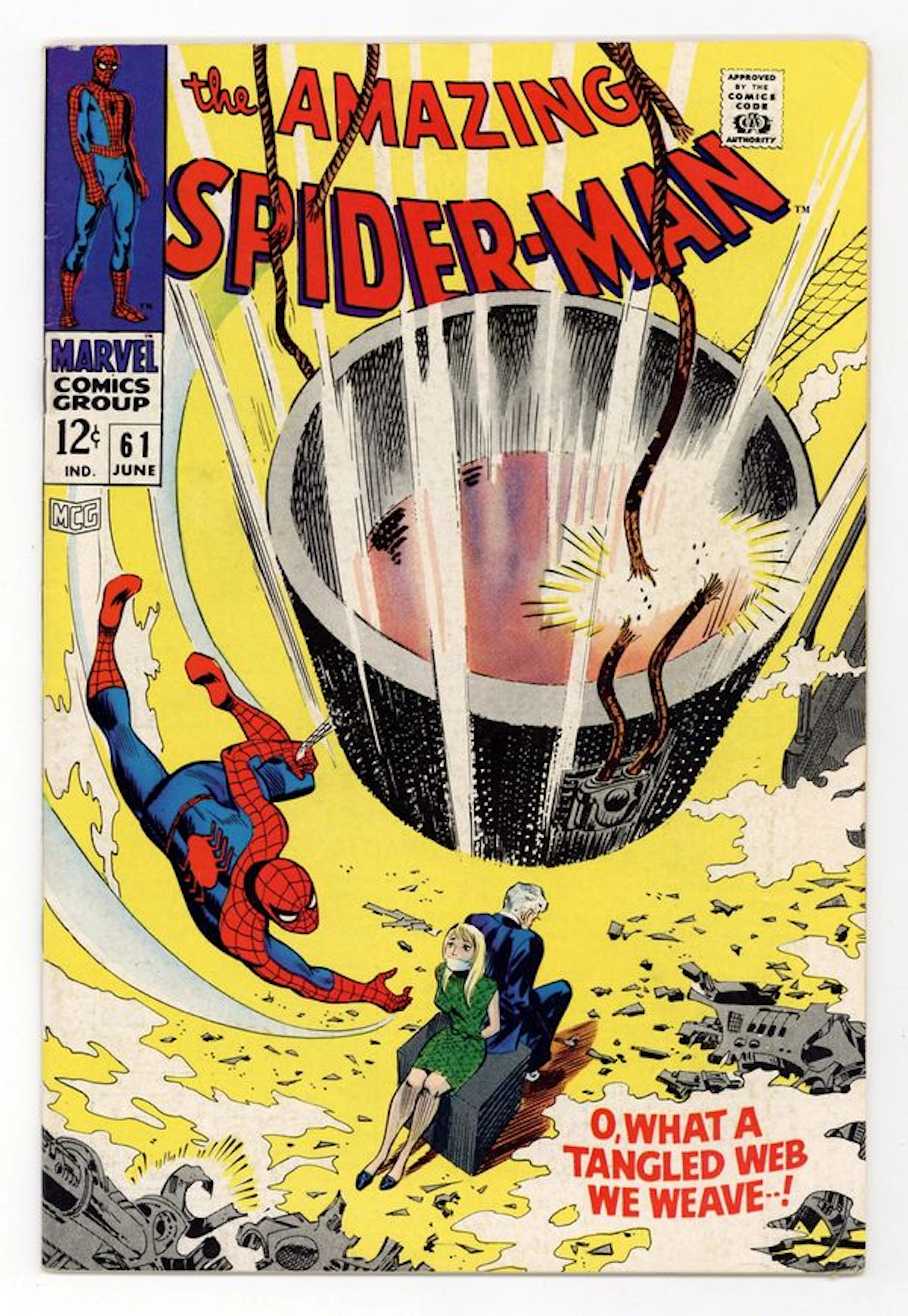 Amazing Spider-Man (1963 1st Series) 61 VG/FN 5.0