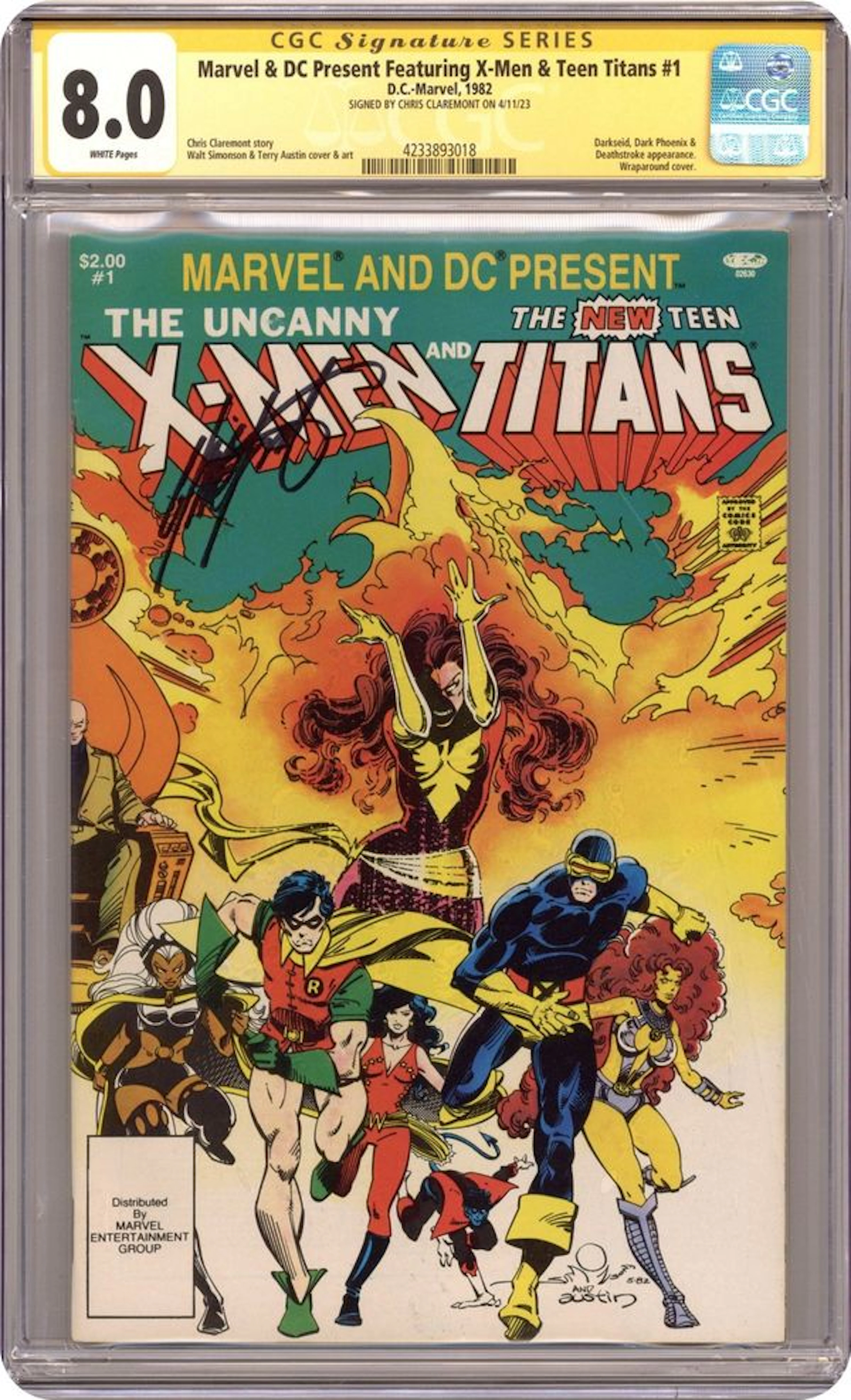 Marvel and DC Present The Uncanny X-Men and The New Teen Titans (1982