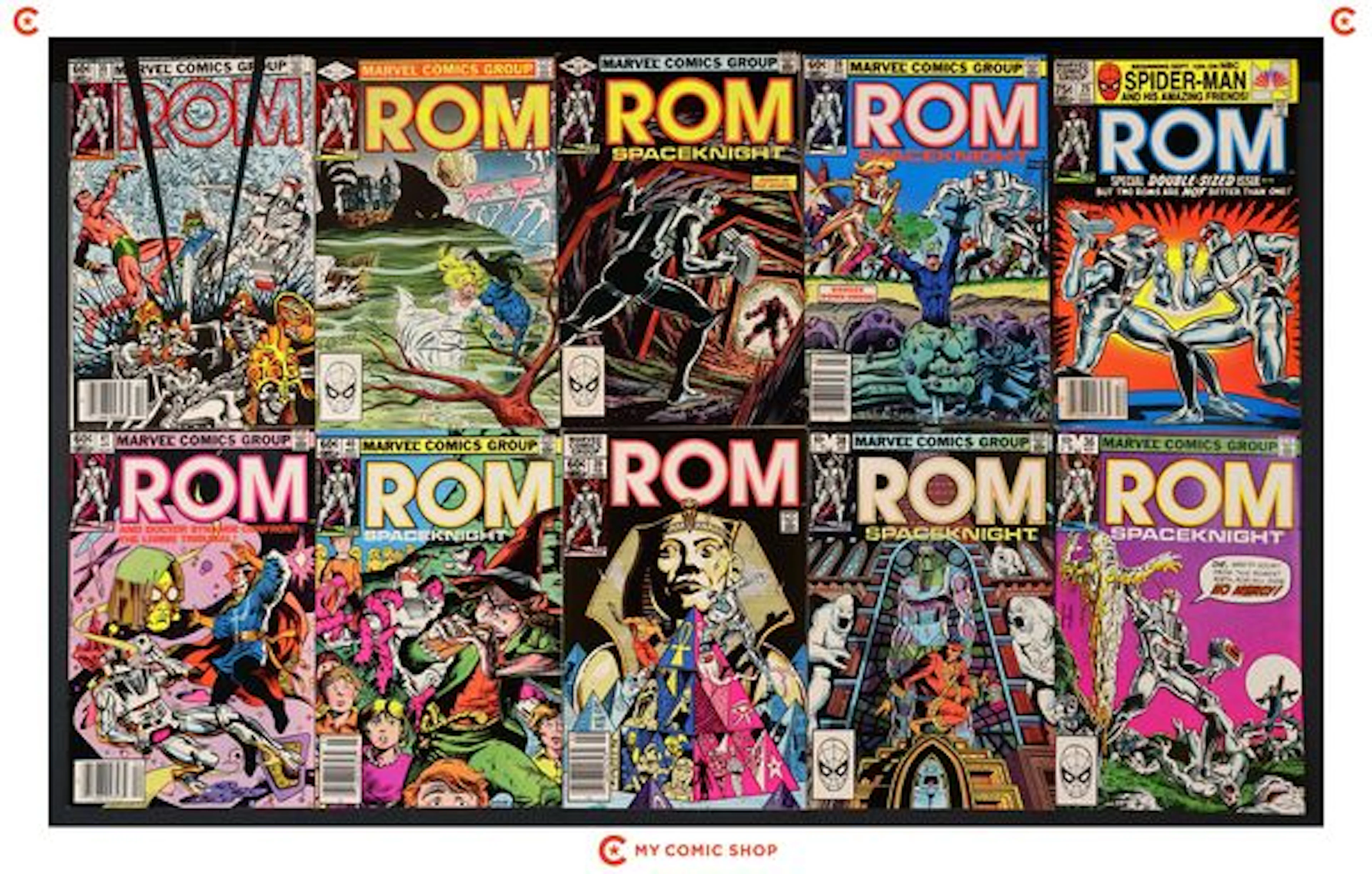 ROM Lot of 10