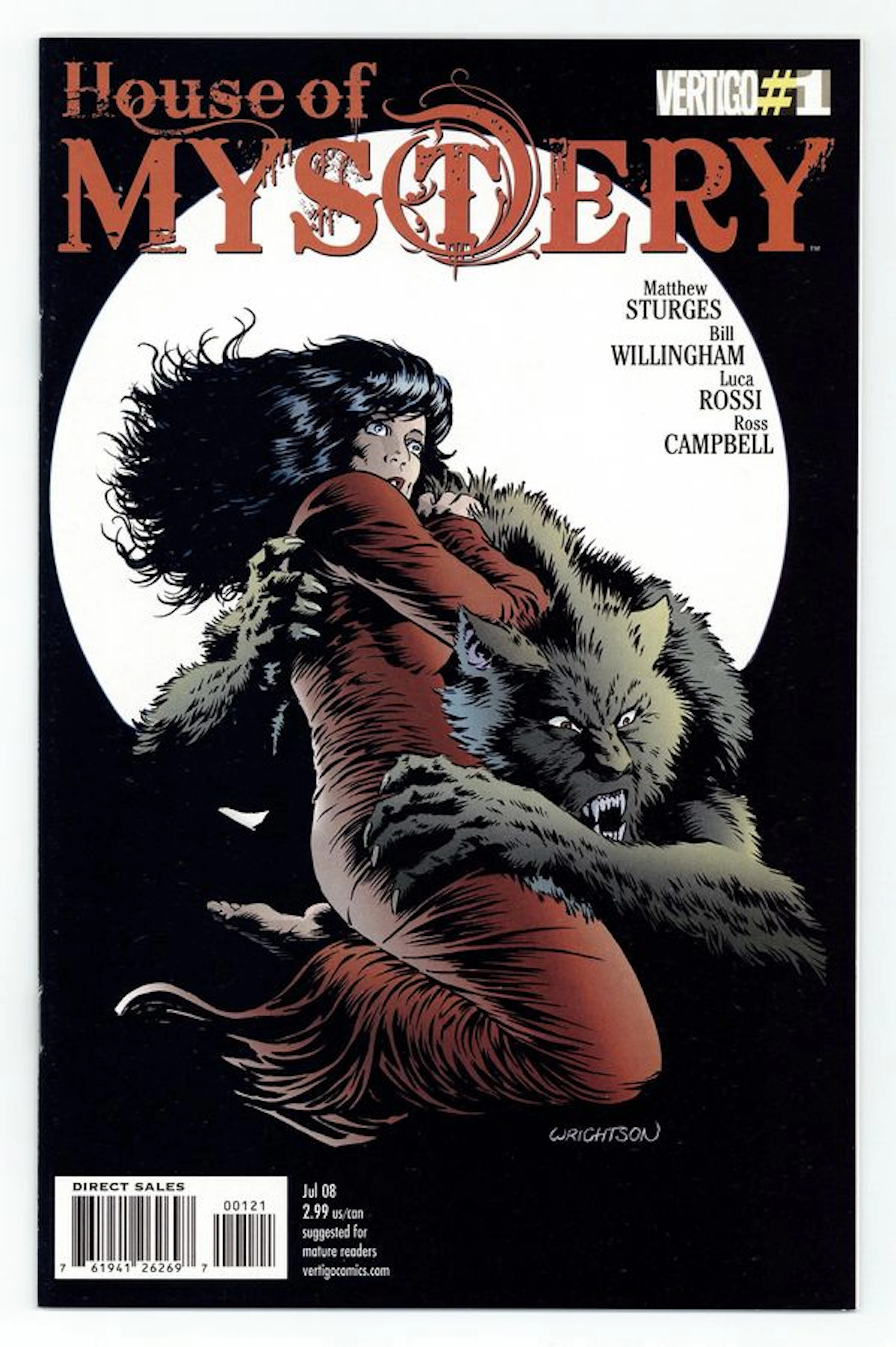House of Mystery (2008 2nd Series) 1B VF/NM 9.0