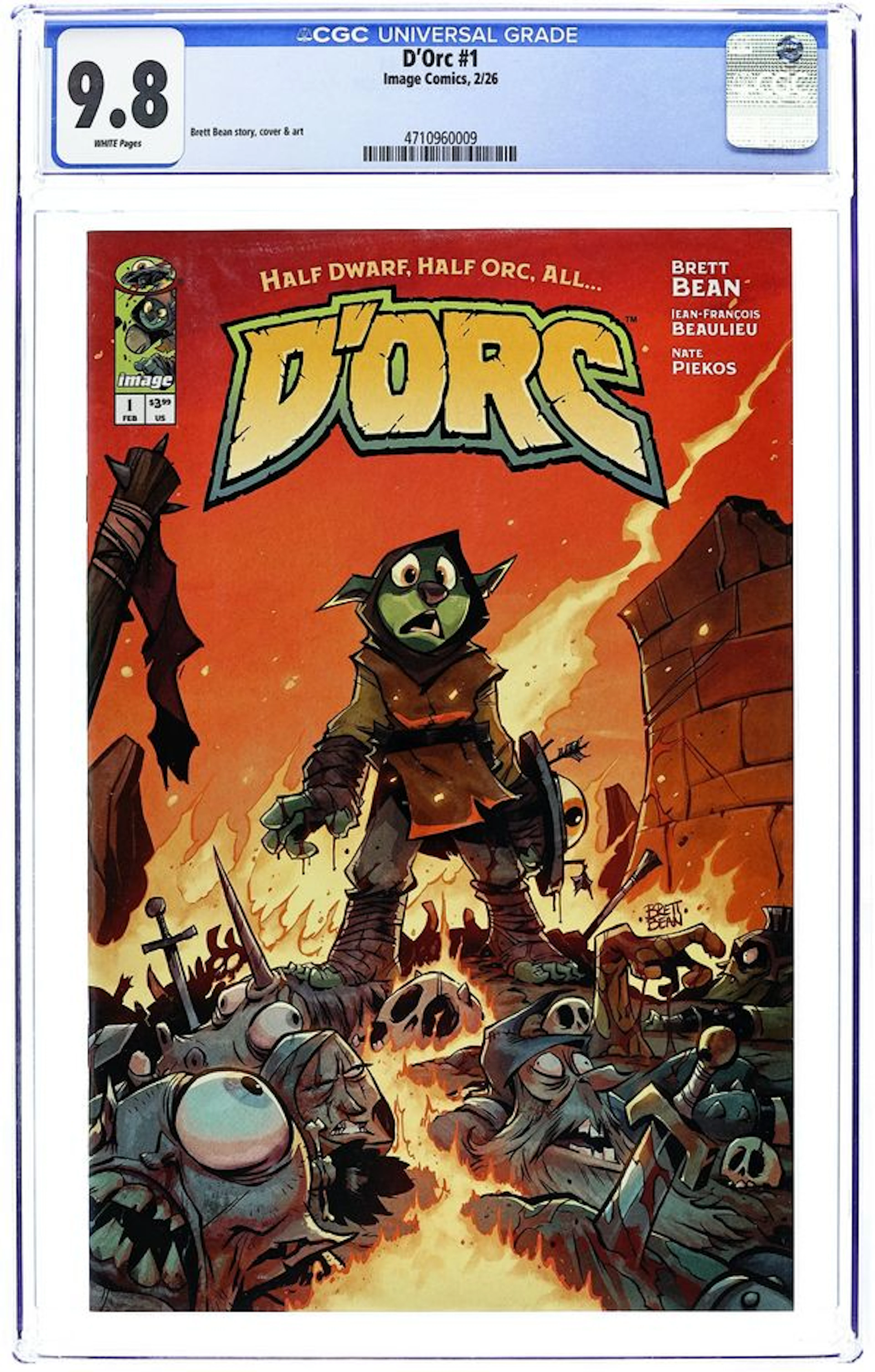 D'orc (2026 Image) 1A CGC 9.8