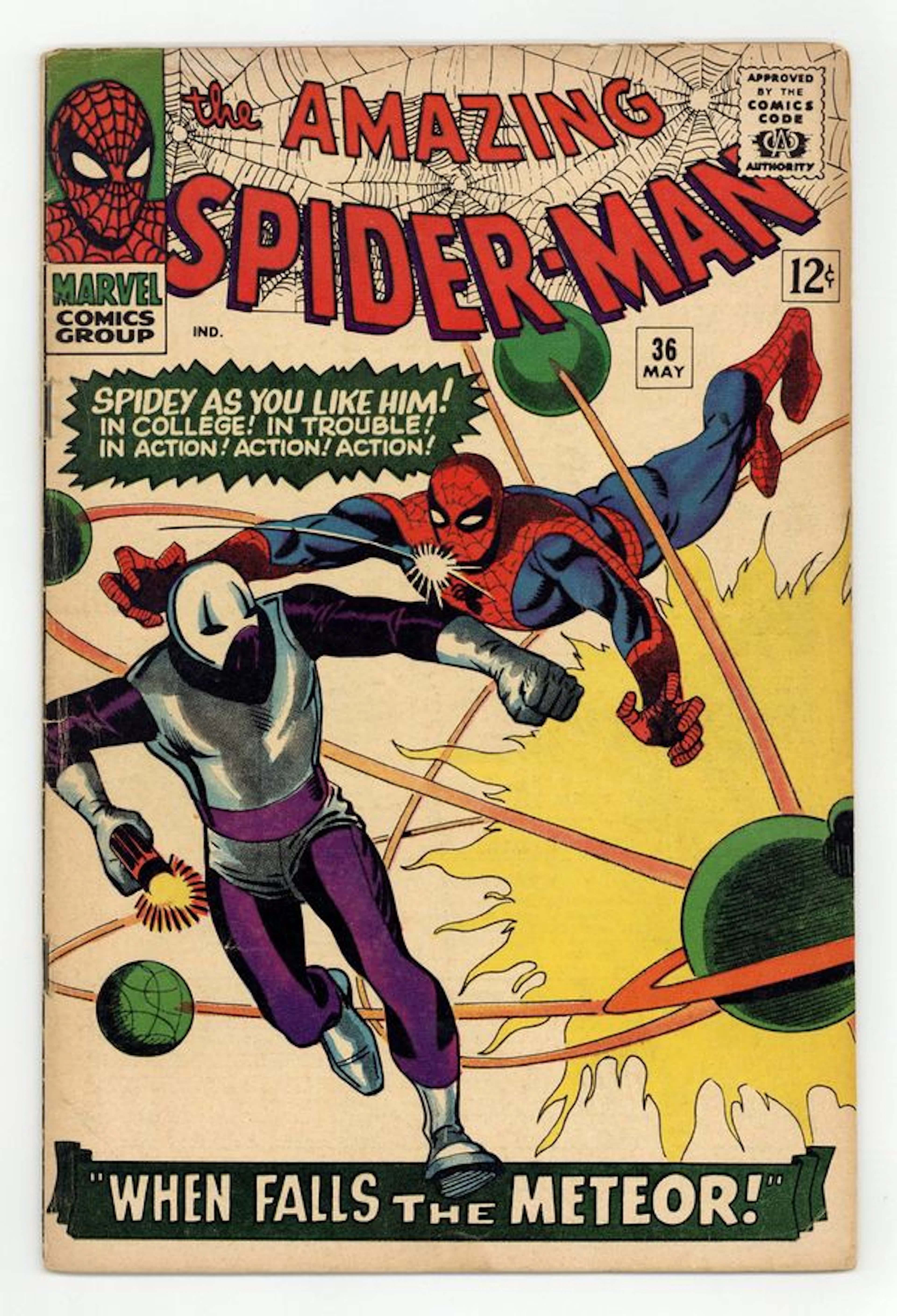 Amazing Spider-Man (1963 1st Series) 36 GD+ 2.5