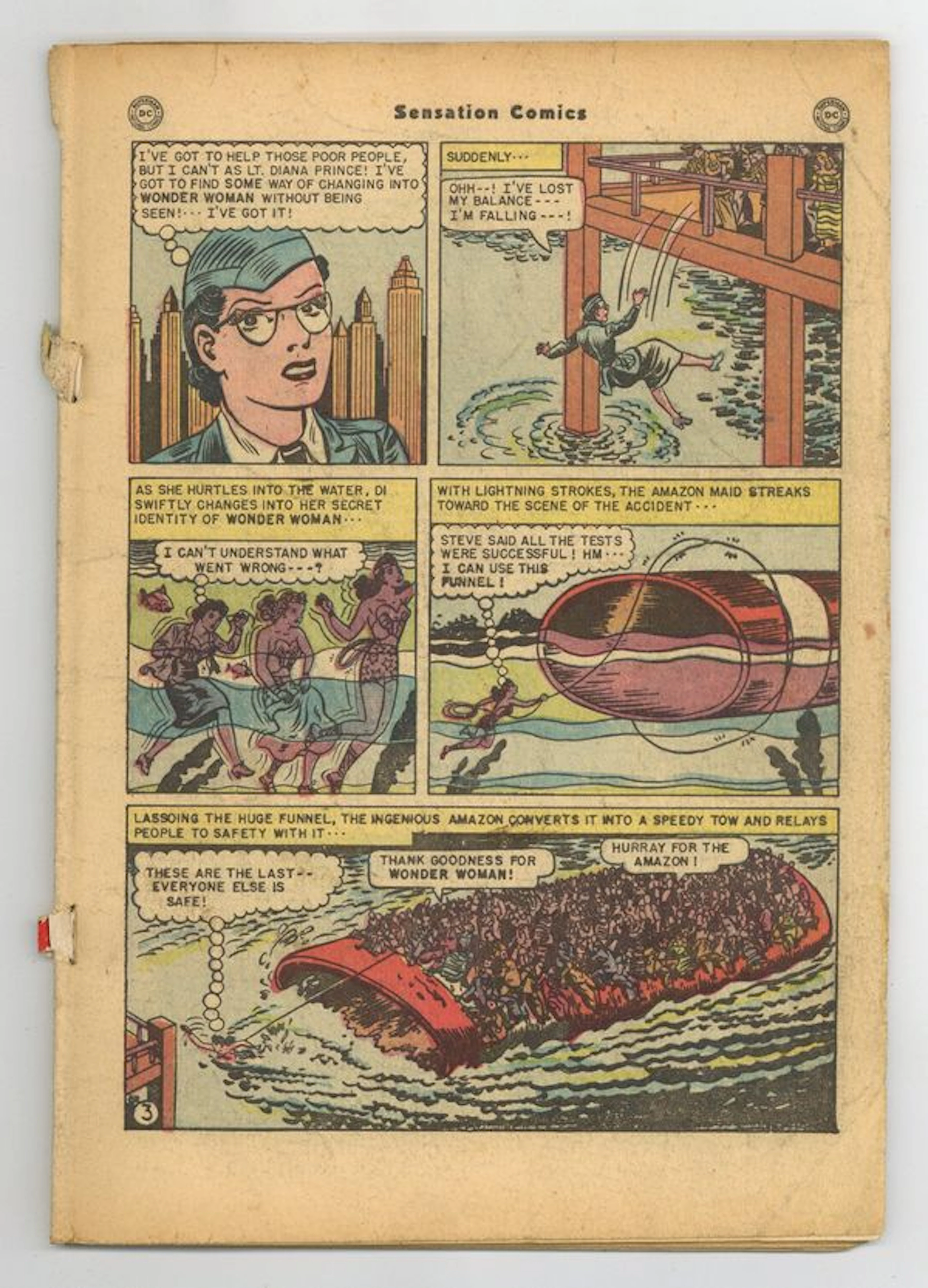 Sensation Comics (1942) 101 Coverless (R)