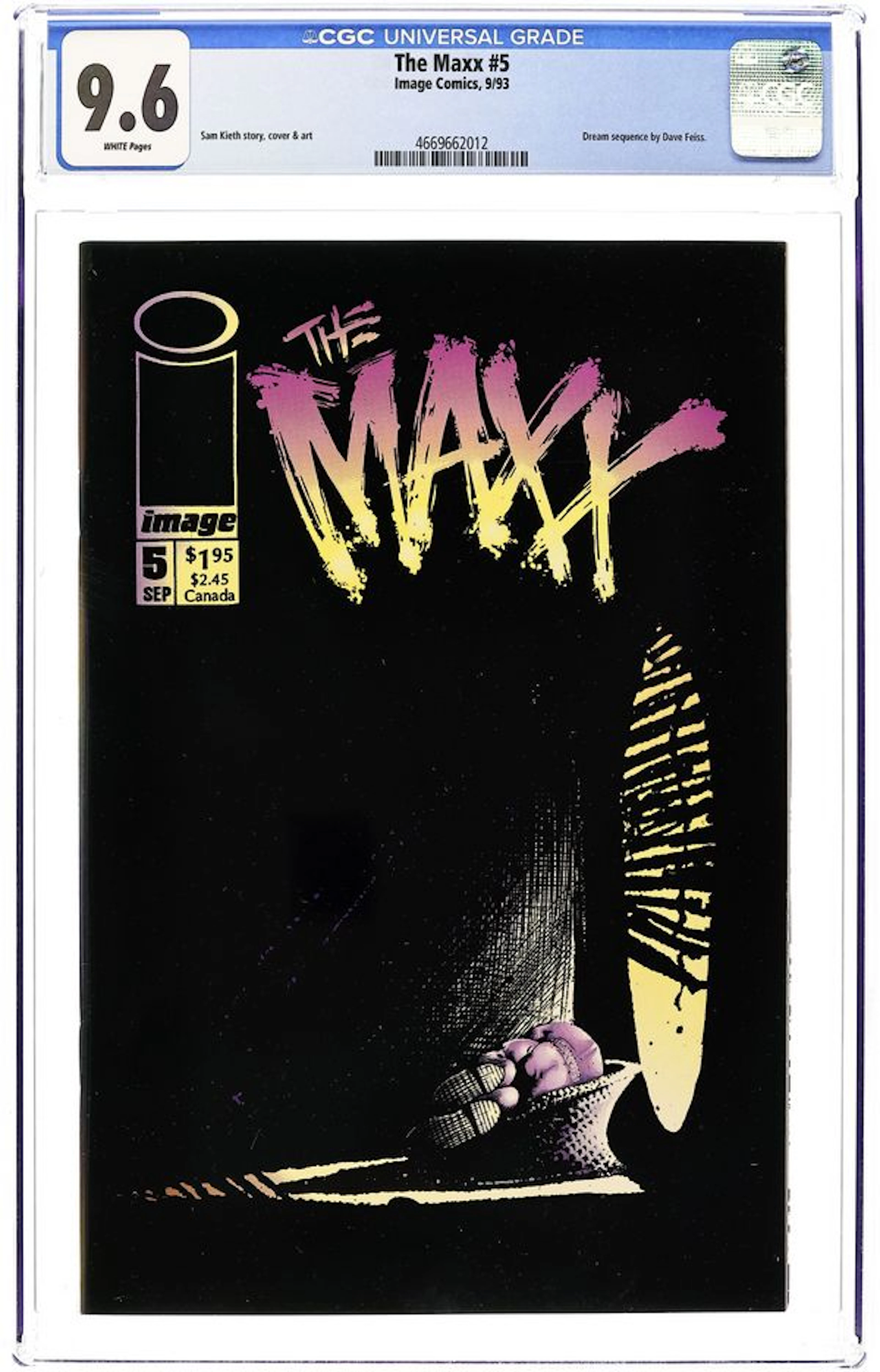 Maxx (1993) 5 CGC 9.6