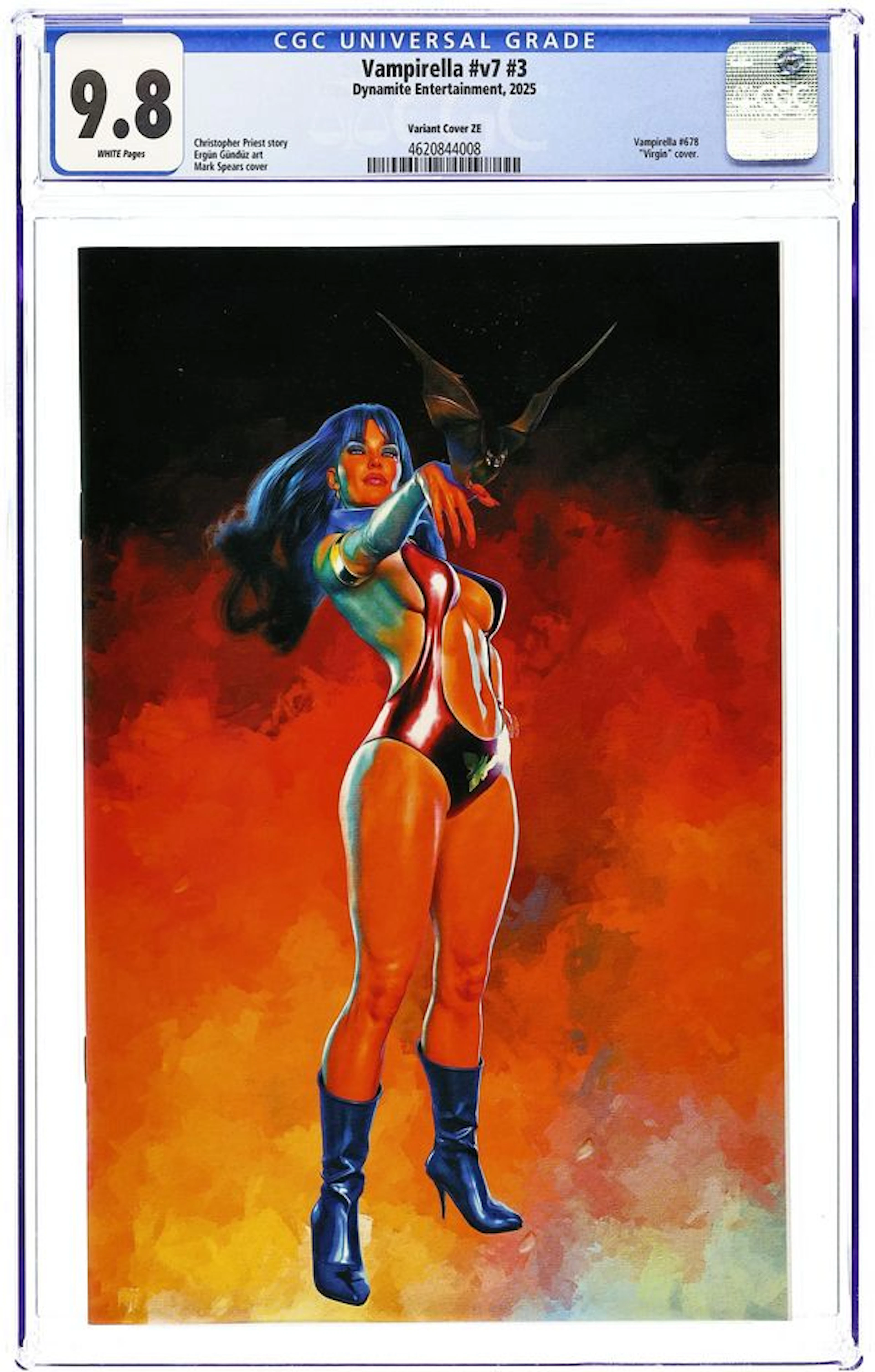 Vampirella (2025 Dynamite) 3ZE CGC 9.8