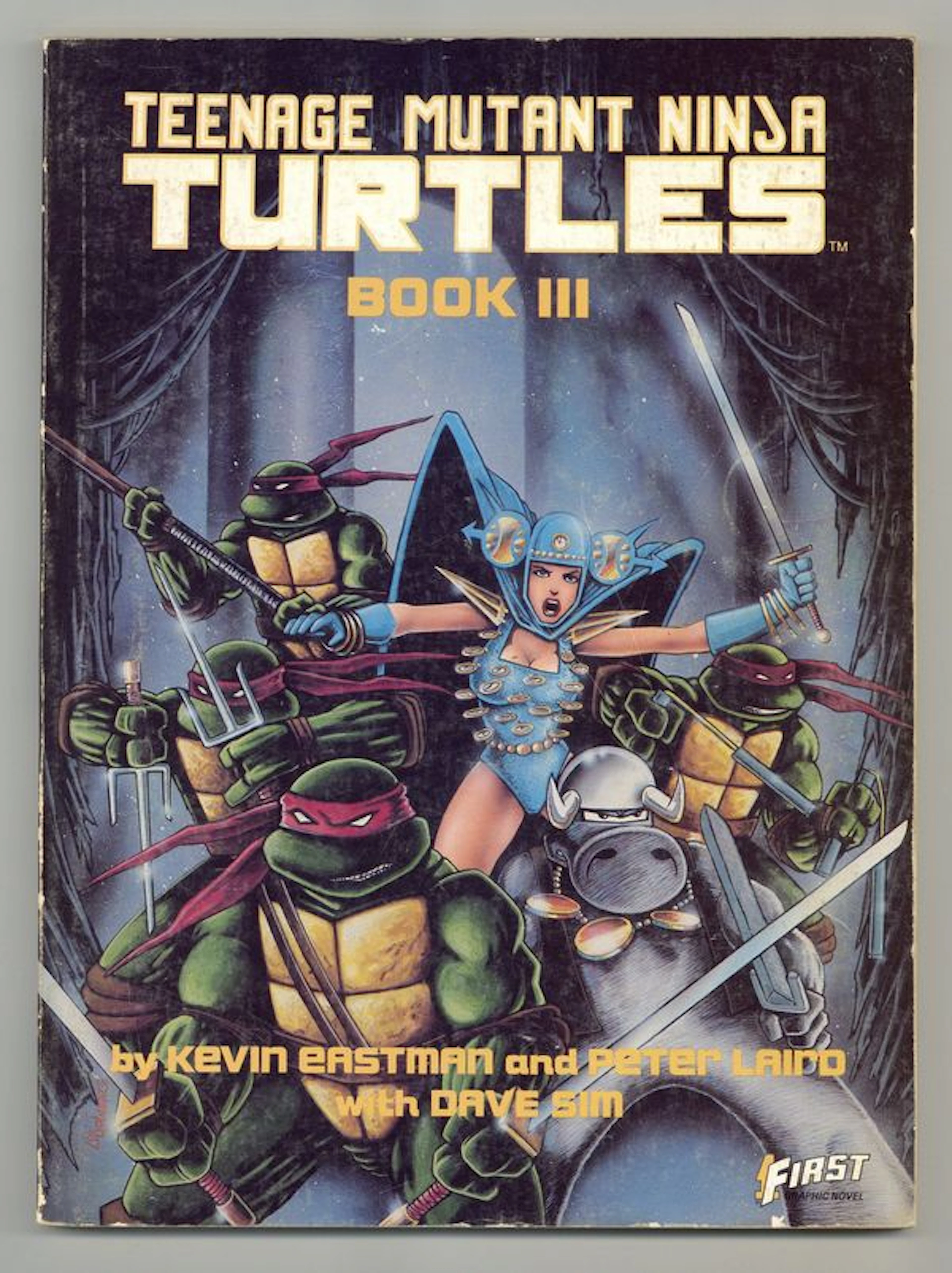 Teenage Mutant Ninja Turtles TPB (1986-1988 First Comics) 3-1ST VG- 3.5